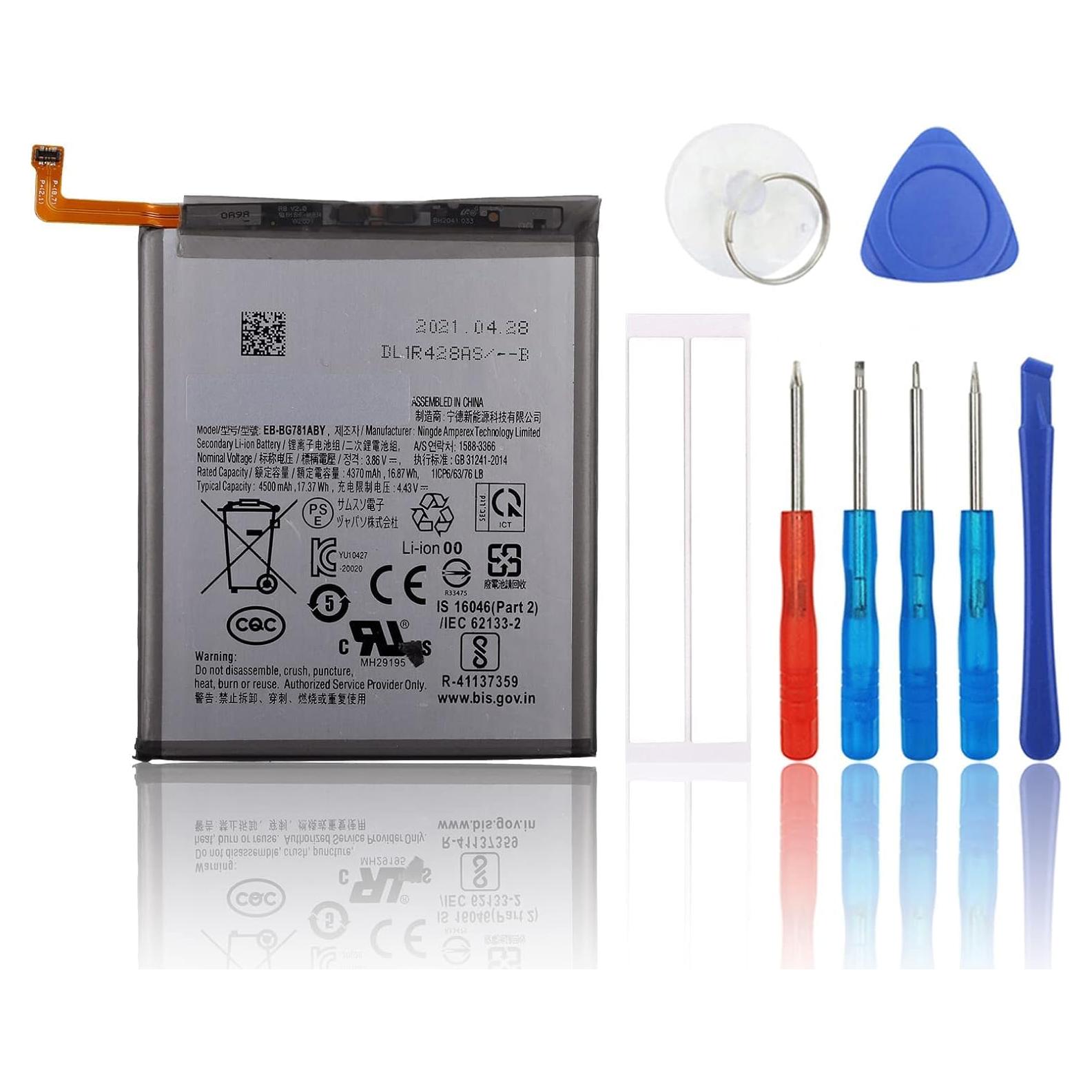 Batería Recargable Polímero 4500mAh Samsung Galaxy A52/S20 FE