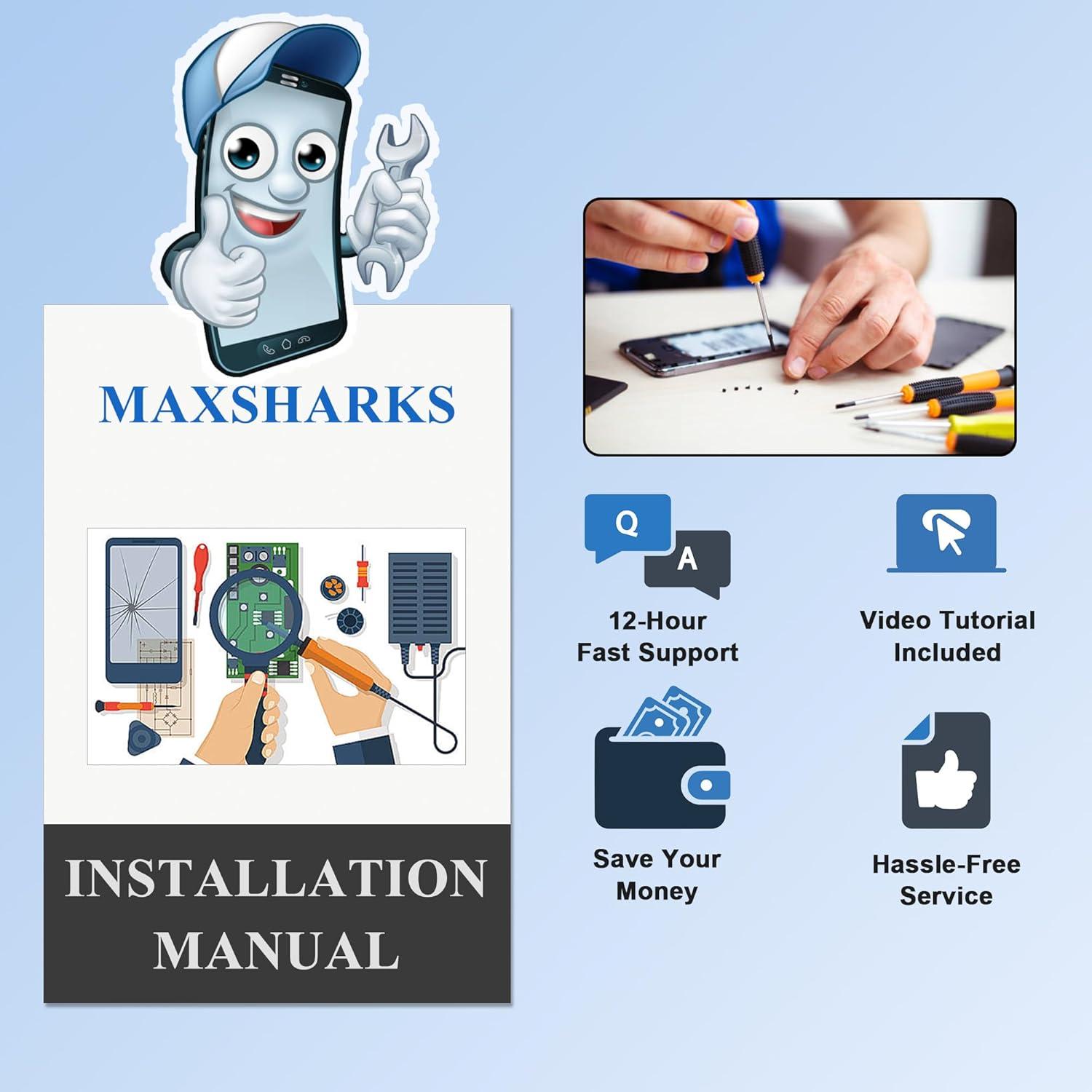 Batería Mejorada MAXSHARKS para Galaxy Note 8 EB-BN950ABA