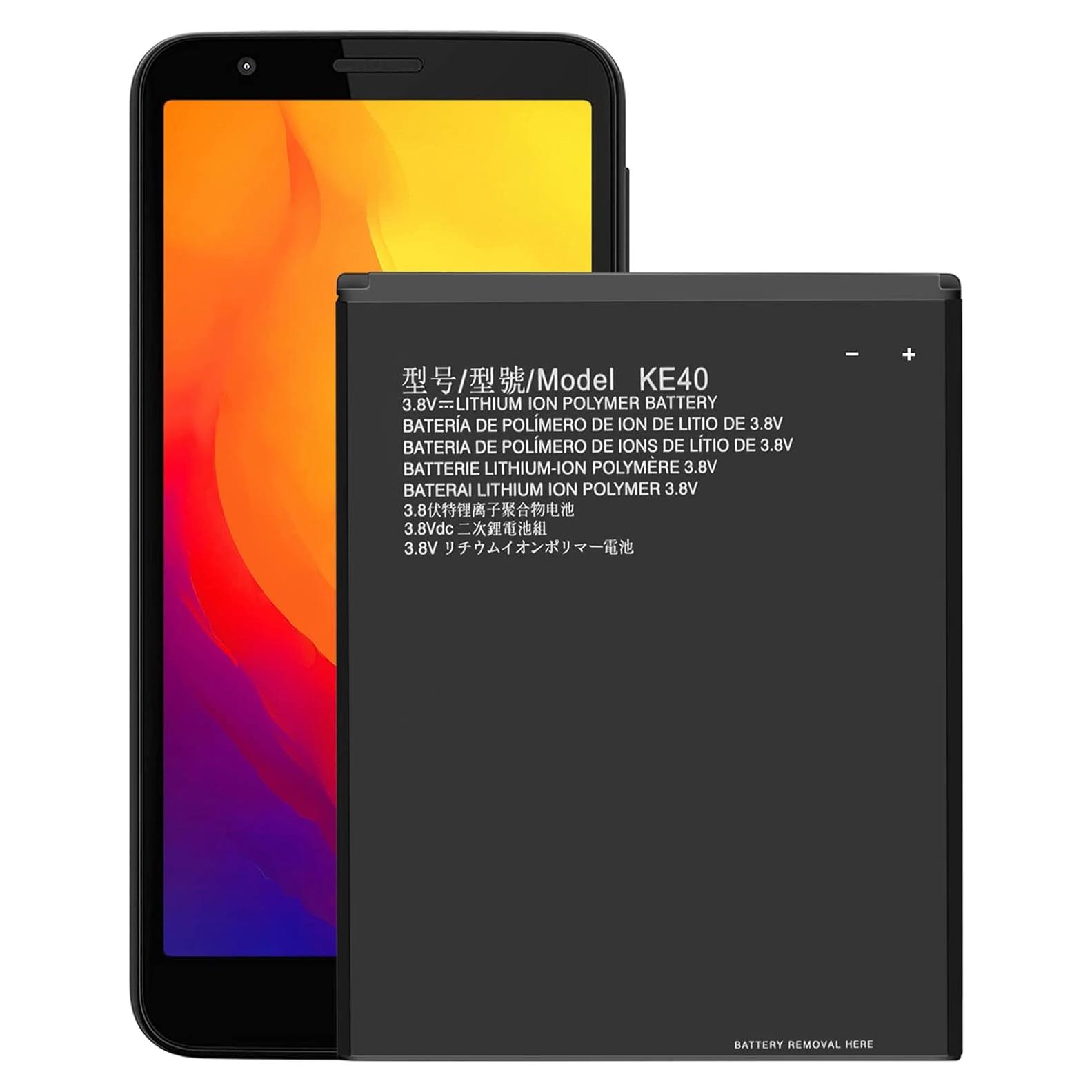 Batería de Reemplazo DDONG KE40 para Moto E6 XT2005