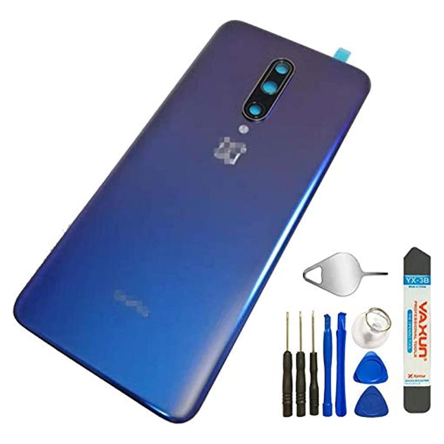 Cubierta Trasera de Vidrio OnePlus 7 Pro Azul 6.67"