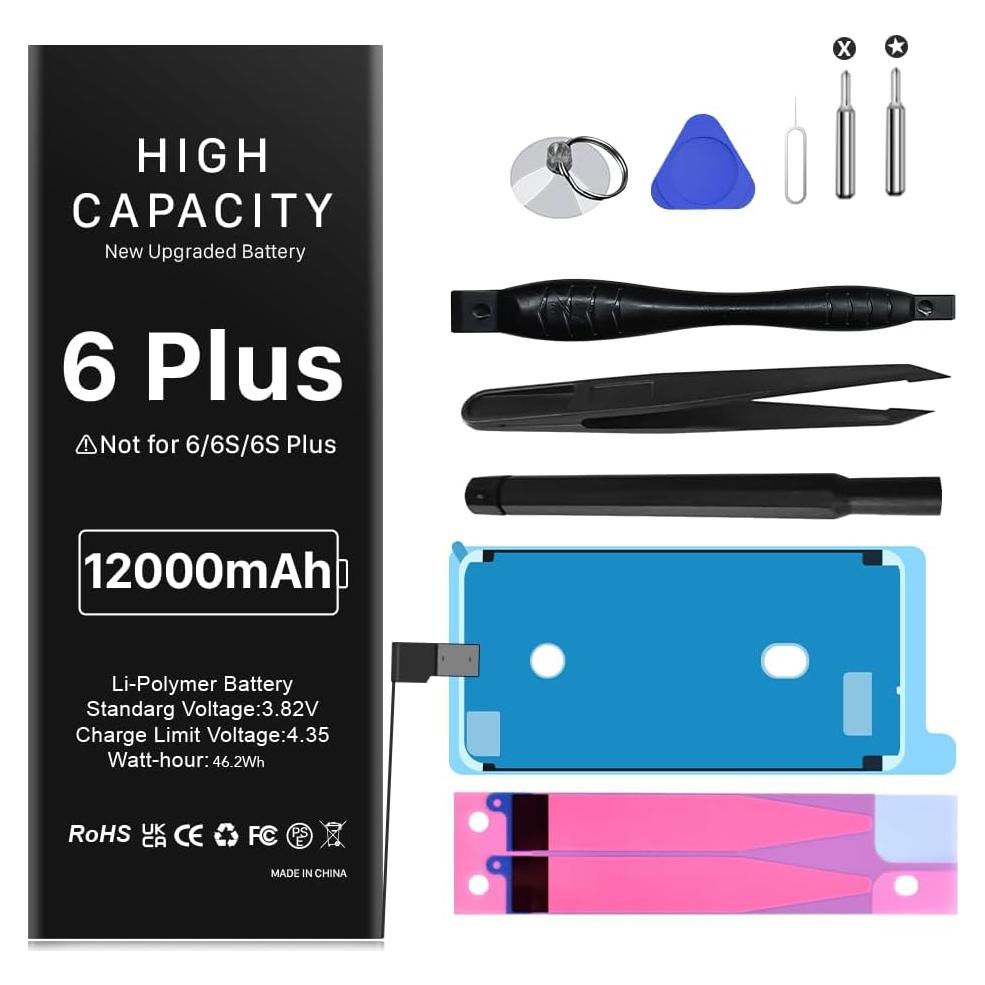 Batería WAVYPO 8500mAh para iPhone 6 Plus A1522 A1524 A1593