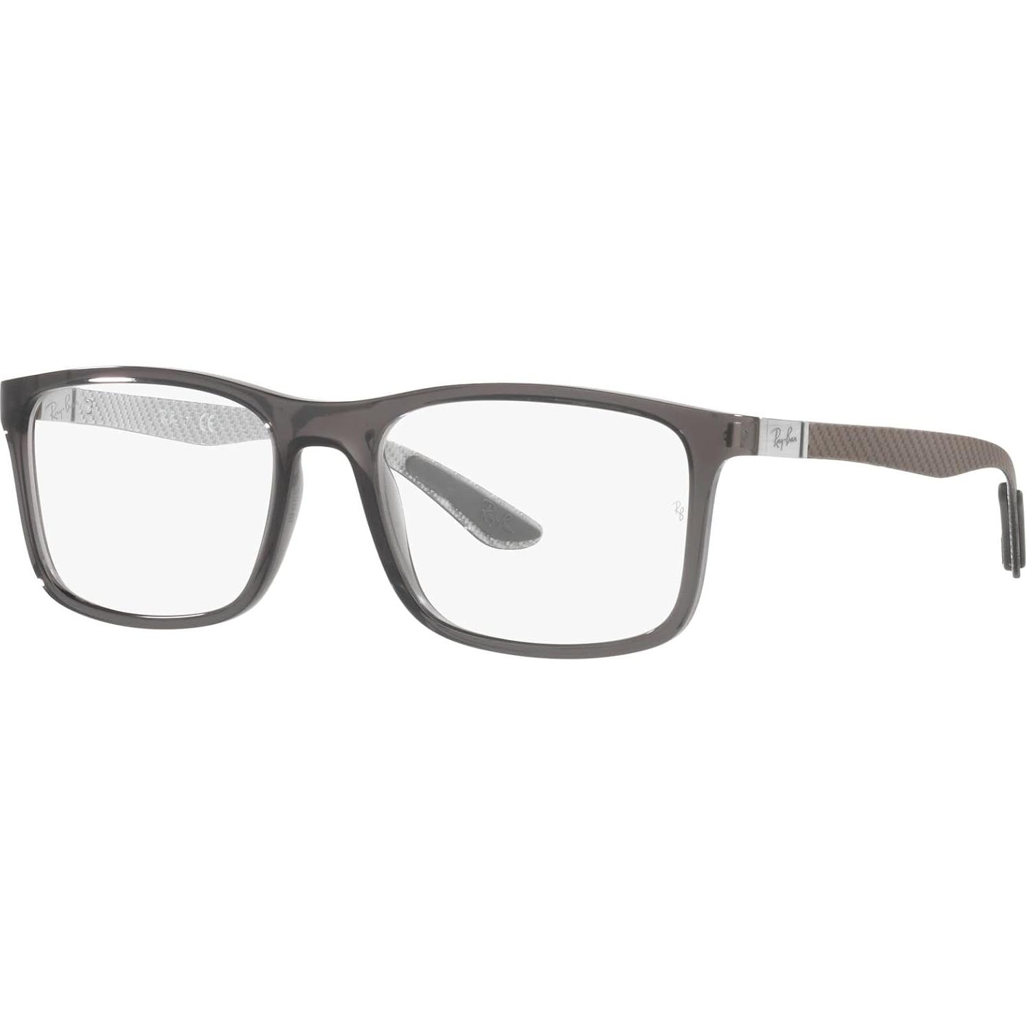Gafas Ray-Ban RX8908 Montura Rectangular Gris 57mm