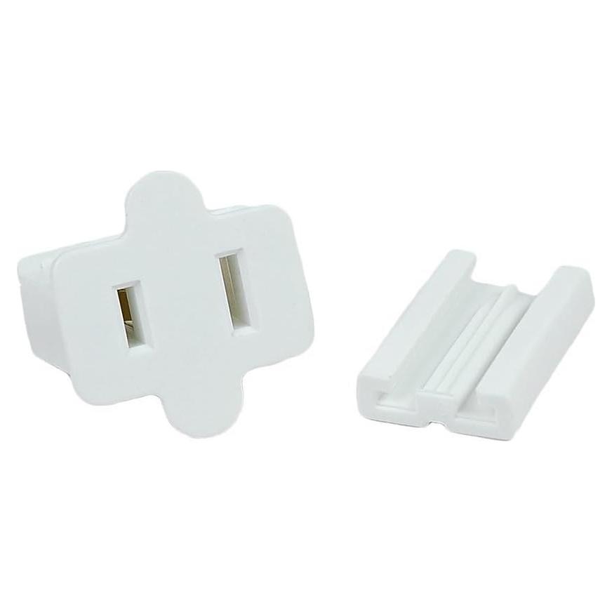 Enchufe Femenino SPT-2 Novelty Lights 10A Blanco Paquete 5