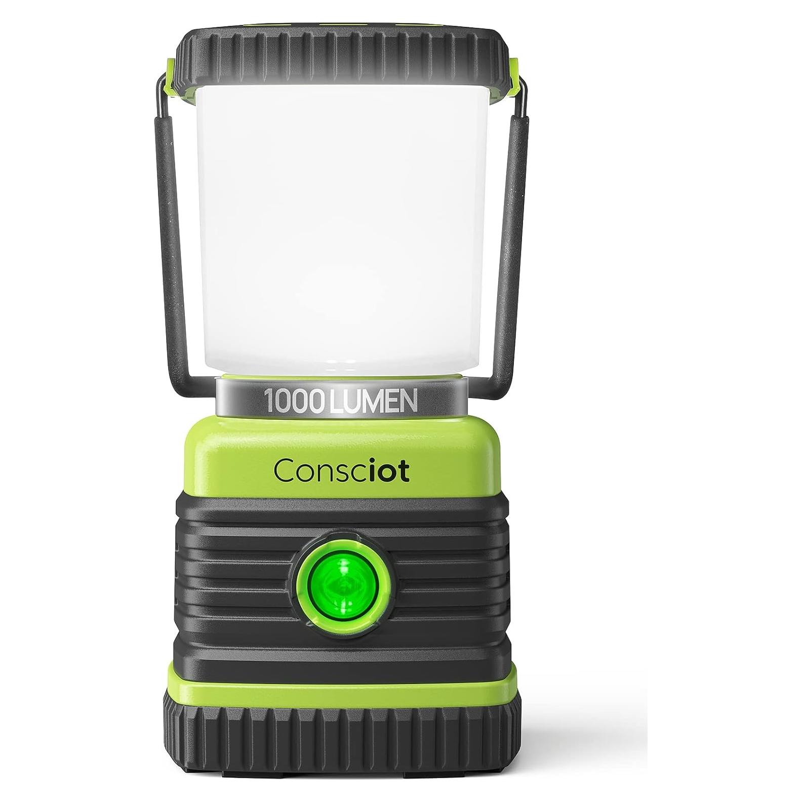 Linterna LED Consciot 1000LM 4 Modos Resistente al Agua