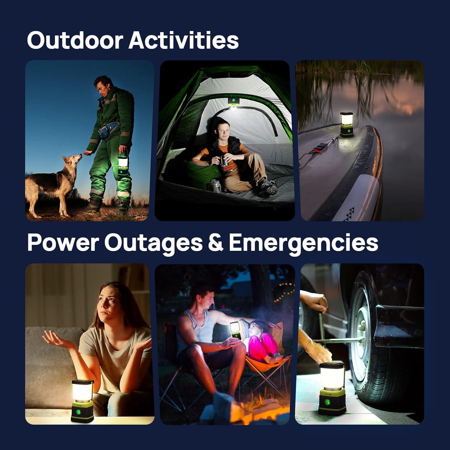 Linterna LED Consciot 1000LM 4 Modos Resistente al Agua