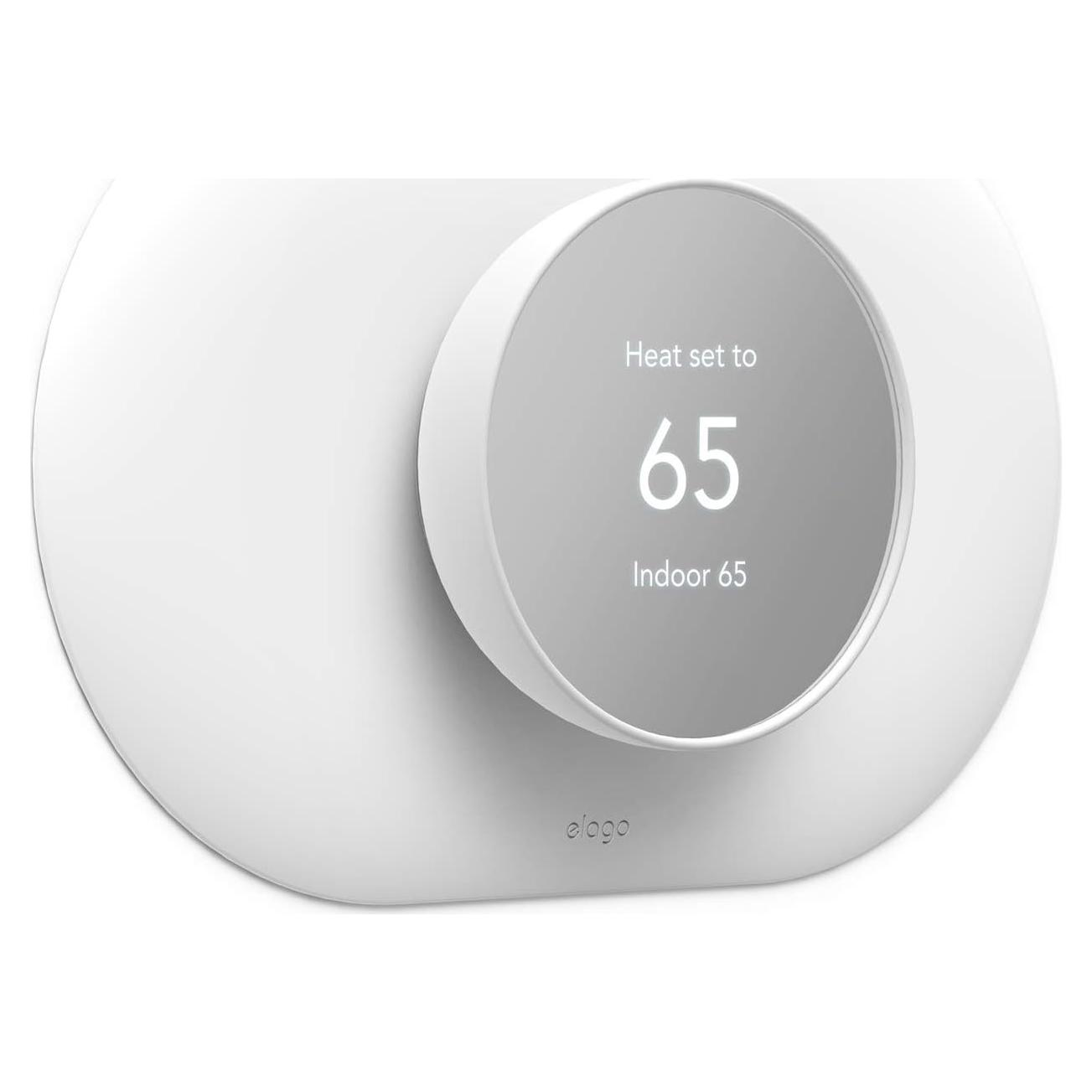 Cubierta de Placa de Pared elago para Google Nest 2020 - Blanco