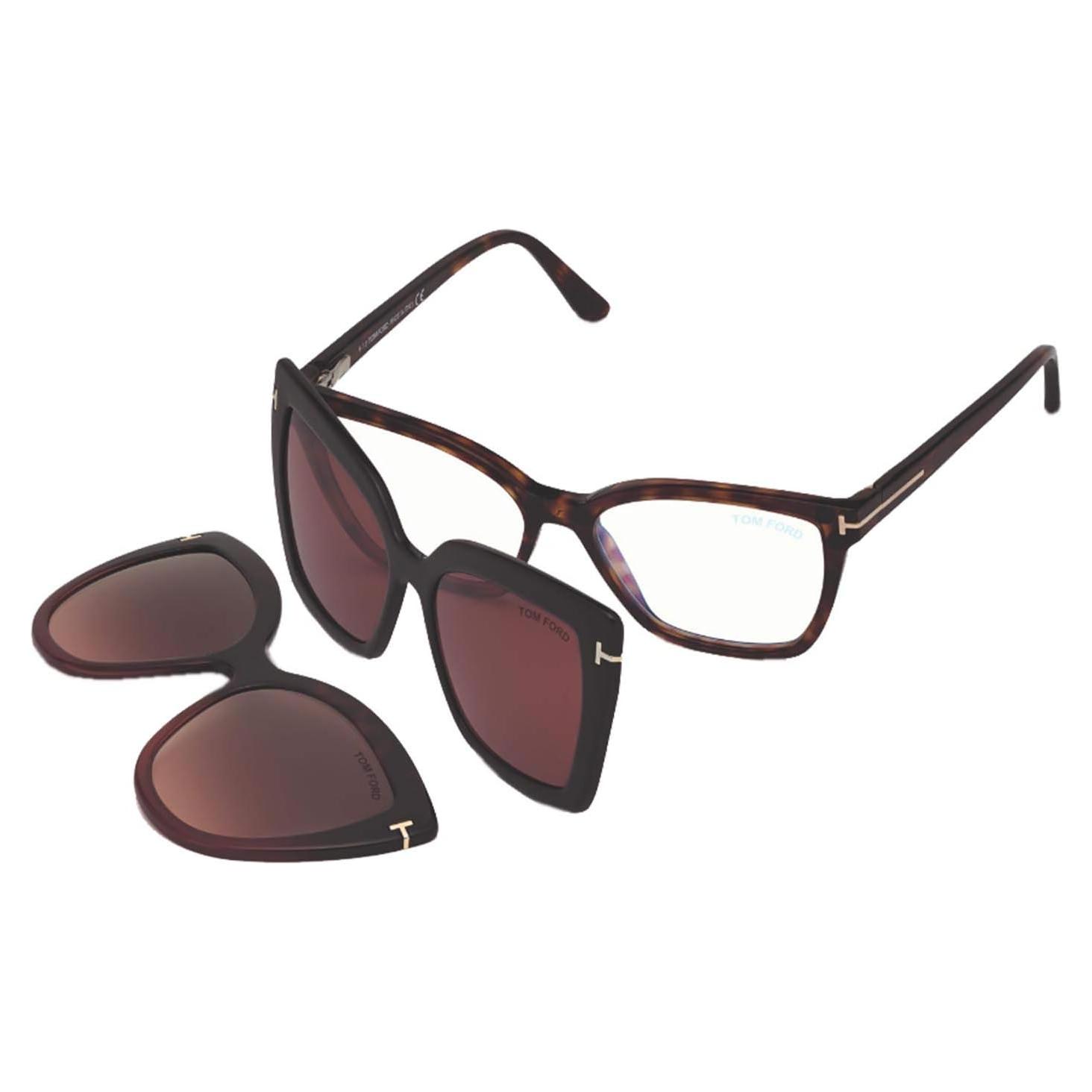 Gafas de Sol Tom Ford FT 5641-B Unisex Clip On 53mm
