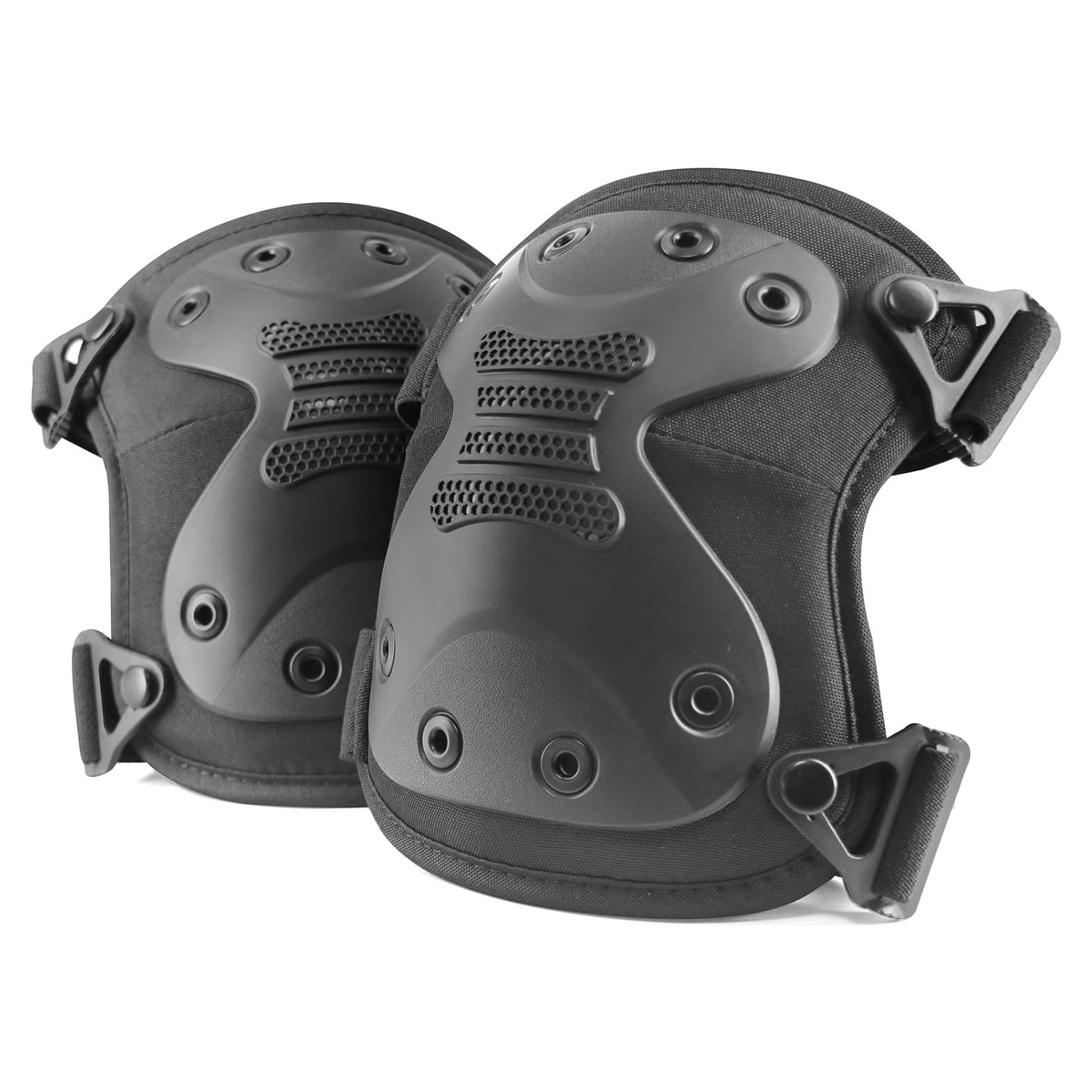 Almohadillas Protectores de Rodillas BZTAC Tácticas Ajustables