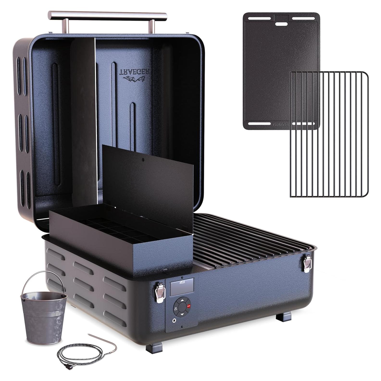 Parrilla de Pellet Portátil Traeger Ranger TFT18KLD 24.5kg