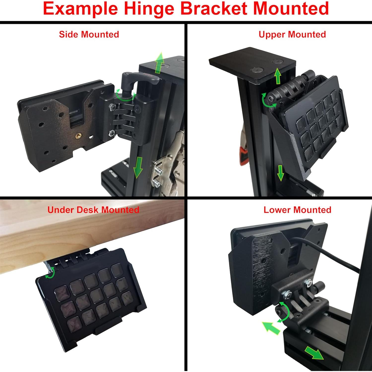 Soporte de Montaje Universal ESDMK2 para Elgato Stream Deck MK.2