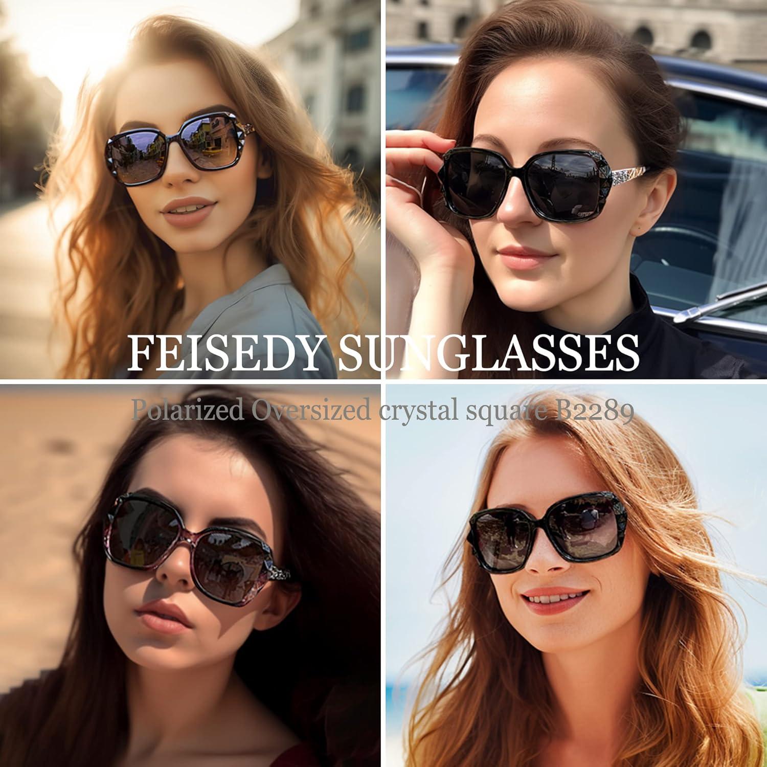 Gafas de Sol FEISEDY B2289 Polarizadas para Mujeres