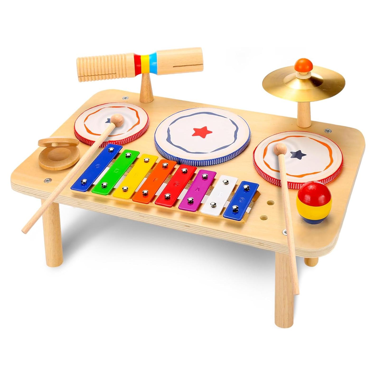 Juego de Batería WINGYZ 9-en-1 para Bebés - Instrumentos Musicales