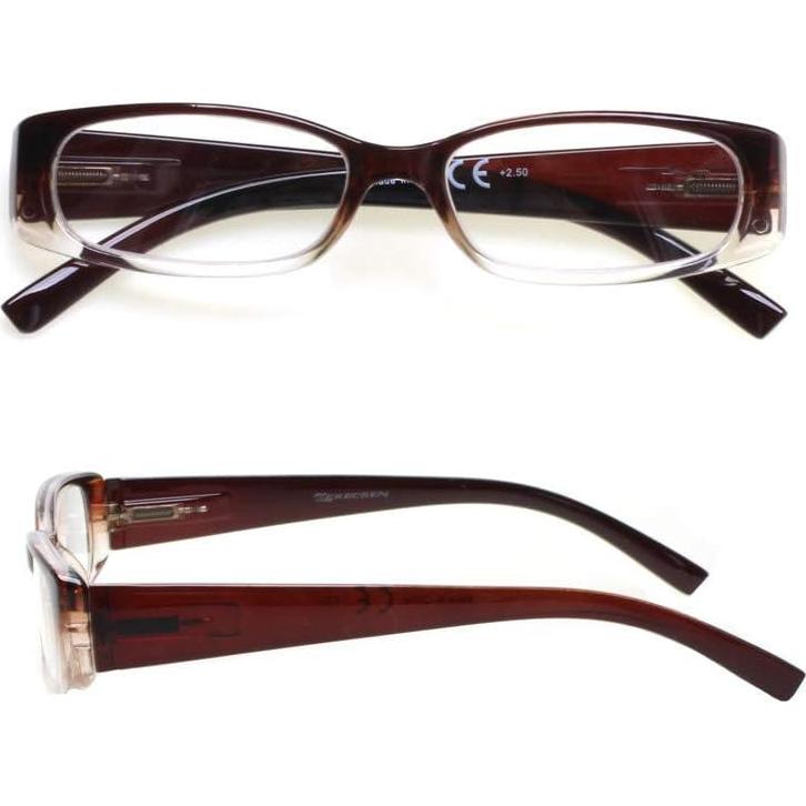 5 Gafas de Lectura Rectangulares 1.25x Marca Unisex