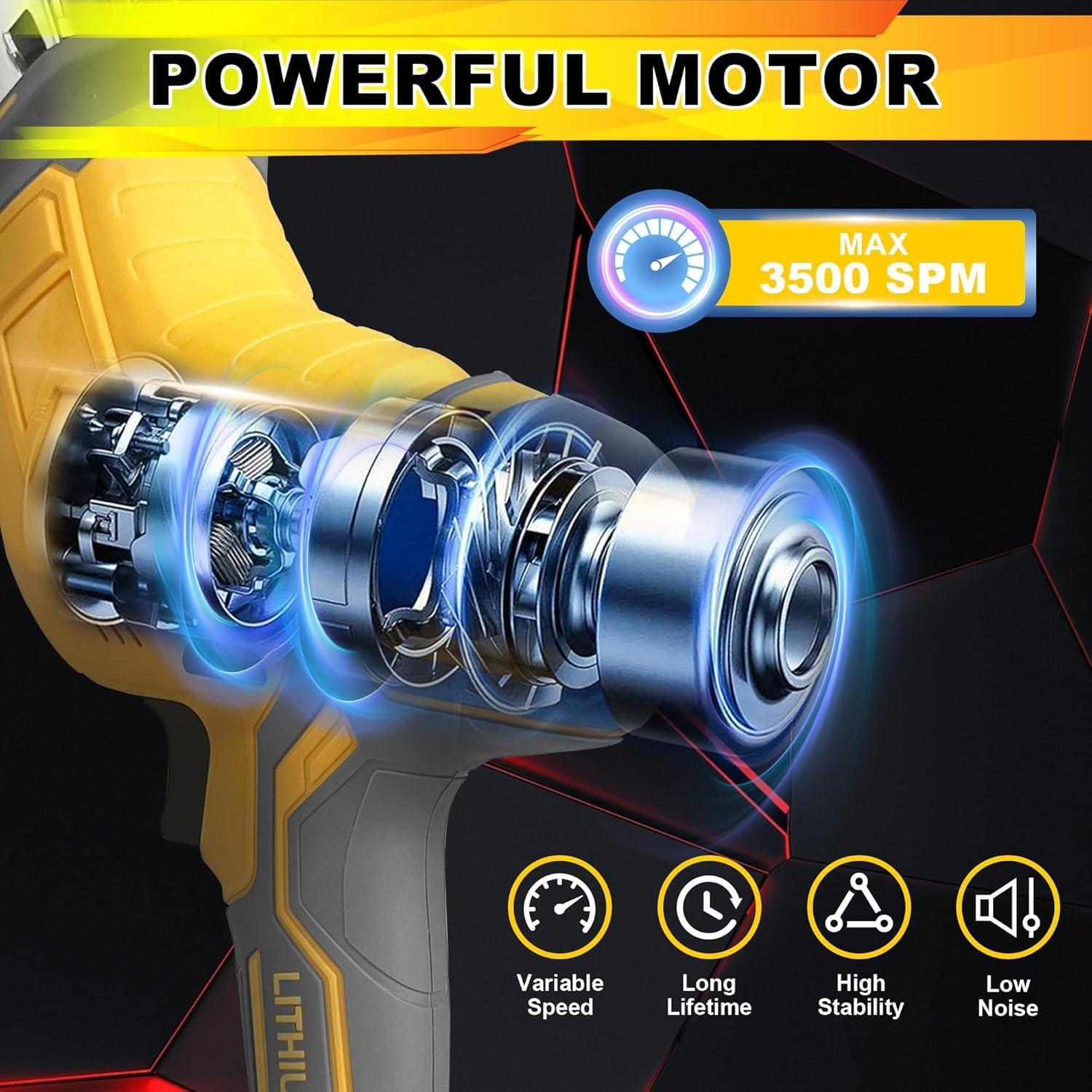 Sierra Recíproca Inalámbrica RAYLEEY 20V MAX 0-3500 SPM