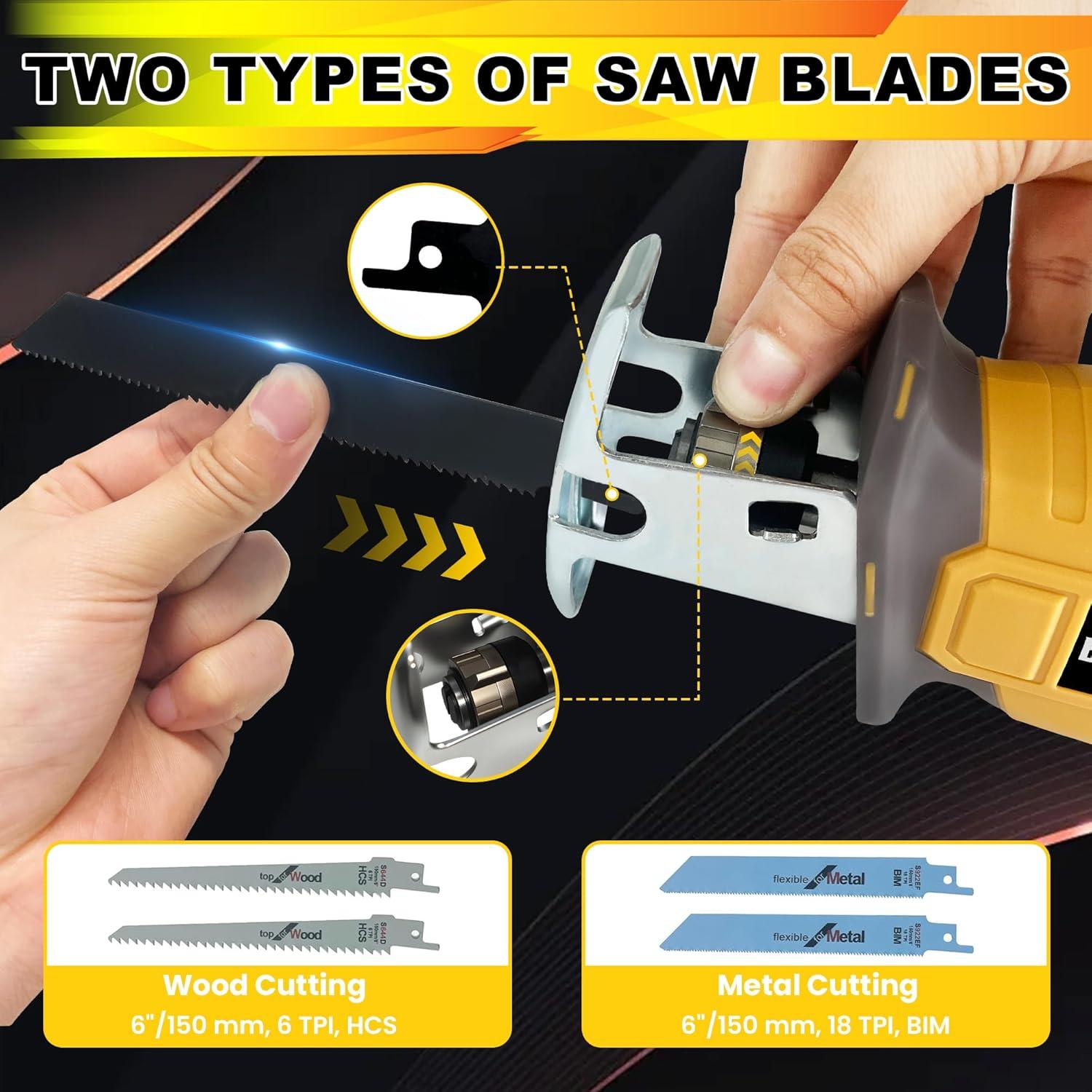 Sierra Recíproca Inalámbrica RAYLEEY 20V MAX 0-3500 SPM