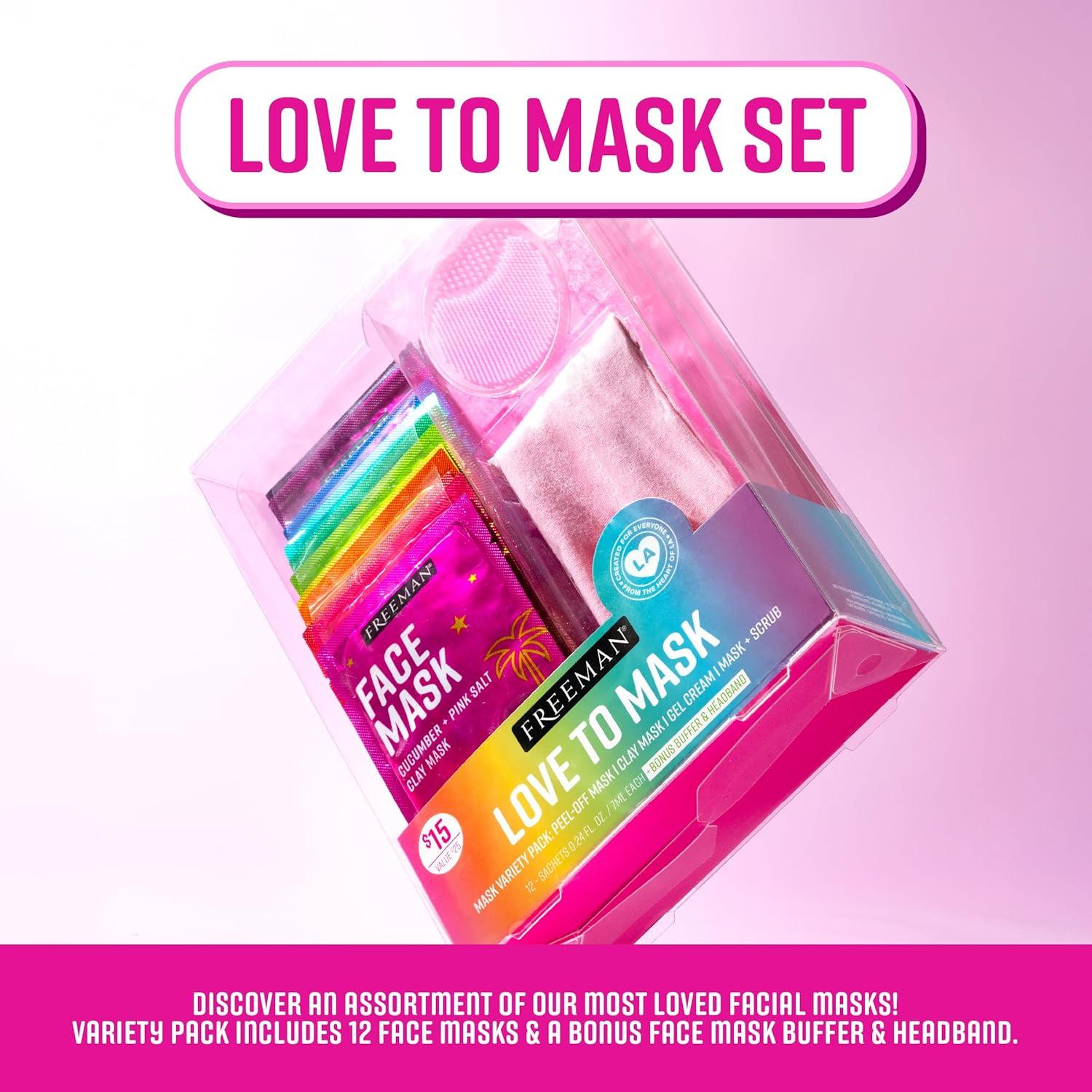 Kit de Mascarillas Freeman Love to Mask 14 Piezas