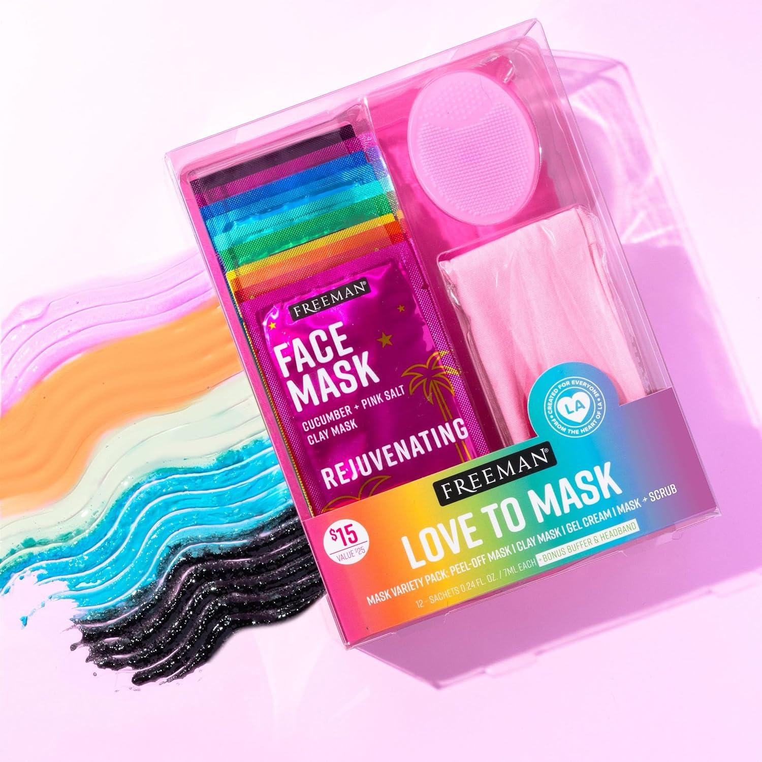 Kit de Mascarillas Freeman Love to Mask 14 Piezas