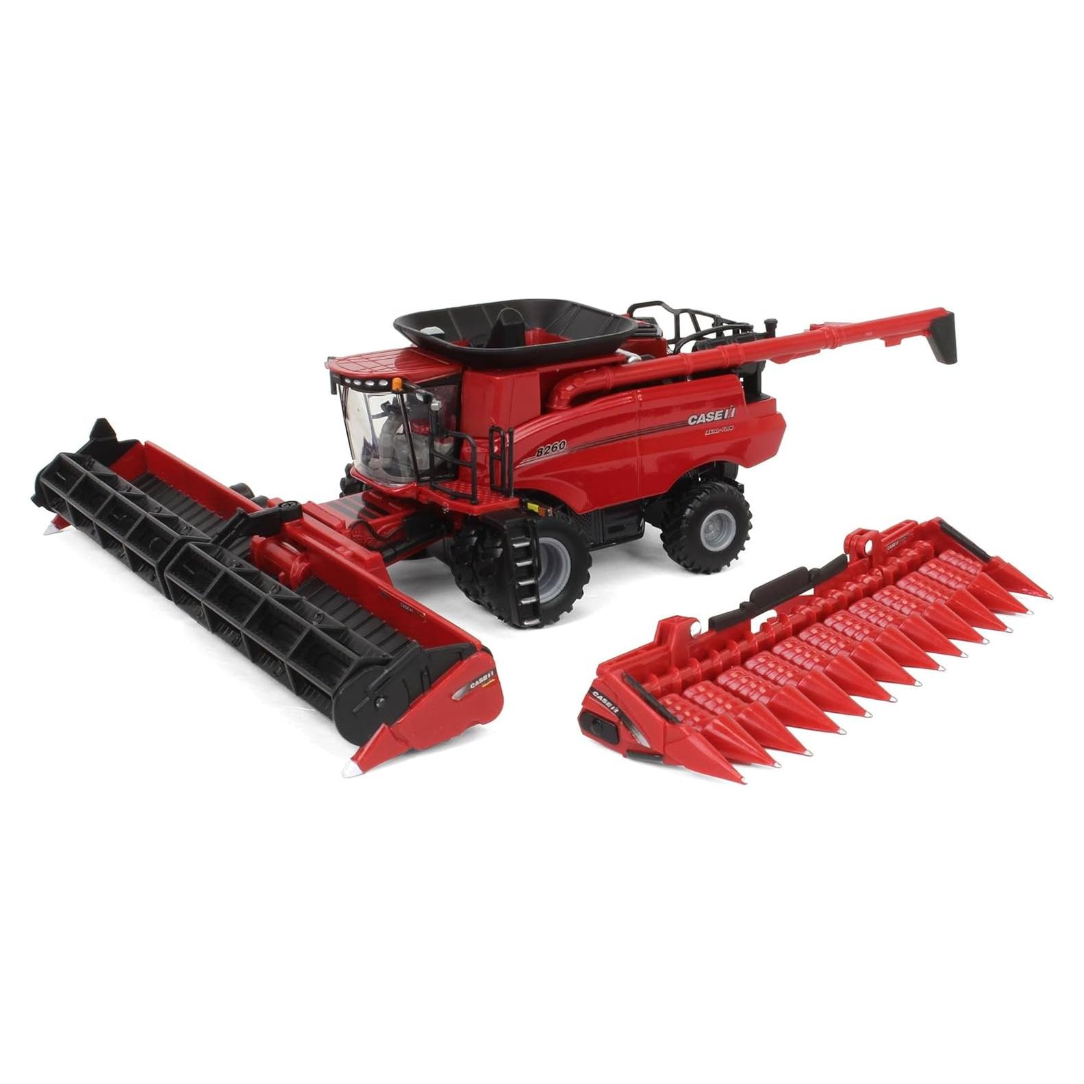 Cosechadora Case IH 8260 1/64 ERTL Prestige con Accesorios