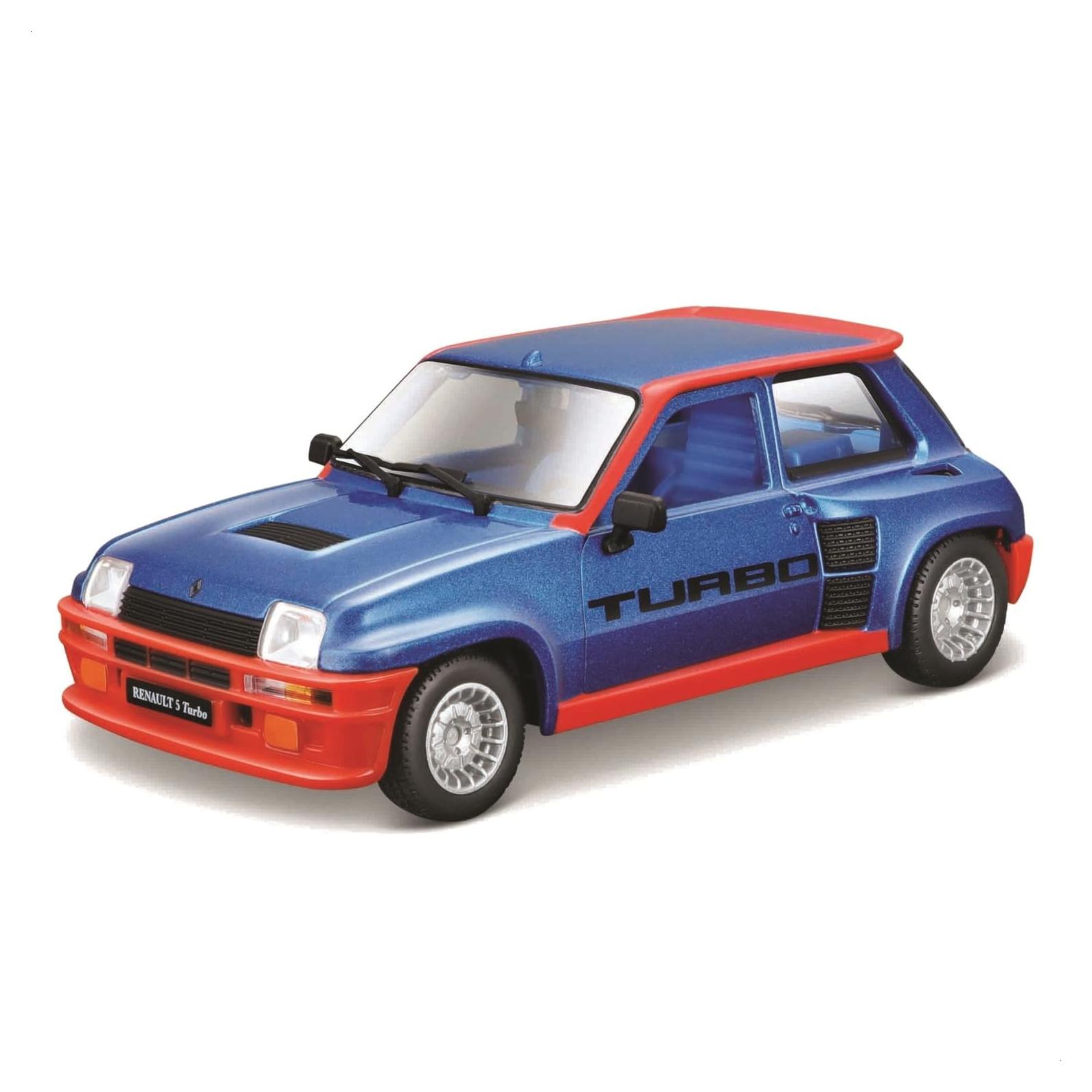 Bburago Renault R5 Turbo 1:24 Diecast Azul/Rojo