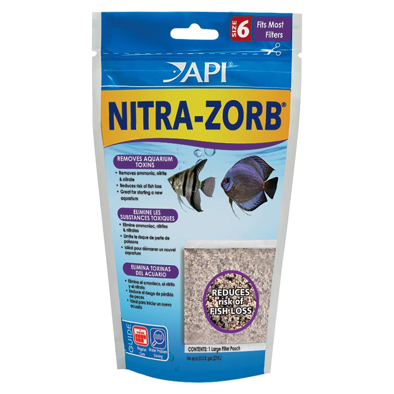 Filtro de Acuario Canister API NITRA-ZORB 110A 1 Bolsa