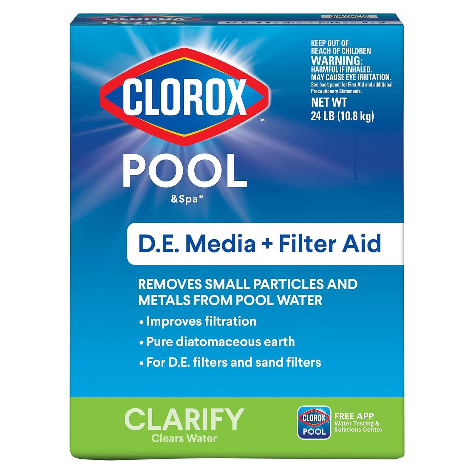Clorox Pool&Spa D.E. Media Filtrante 10.88 kg - Agua Clara