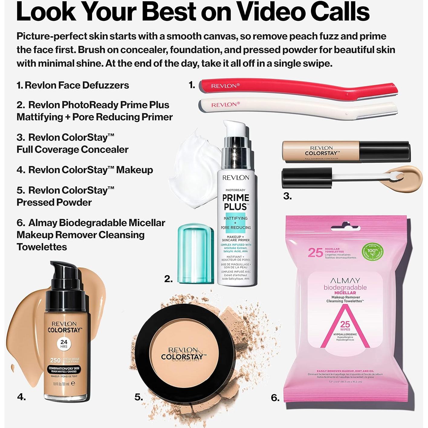 Polvo Compacto Revlon ColorStay 830 Claro Medio 8.5g