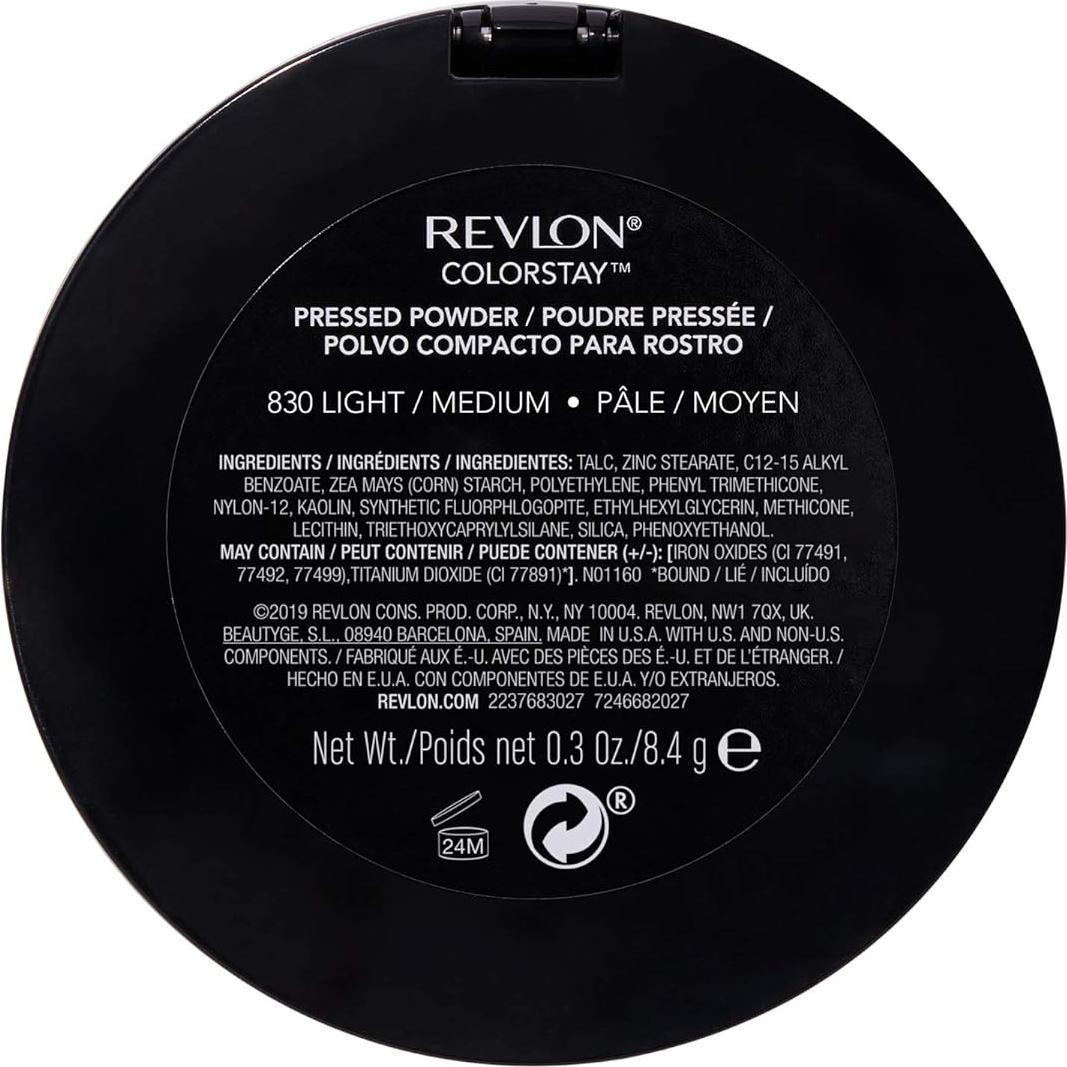 Polvo Compacto Revlon ColorStay 830 Claro Medio 8.5g