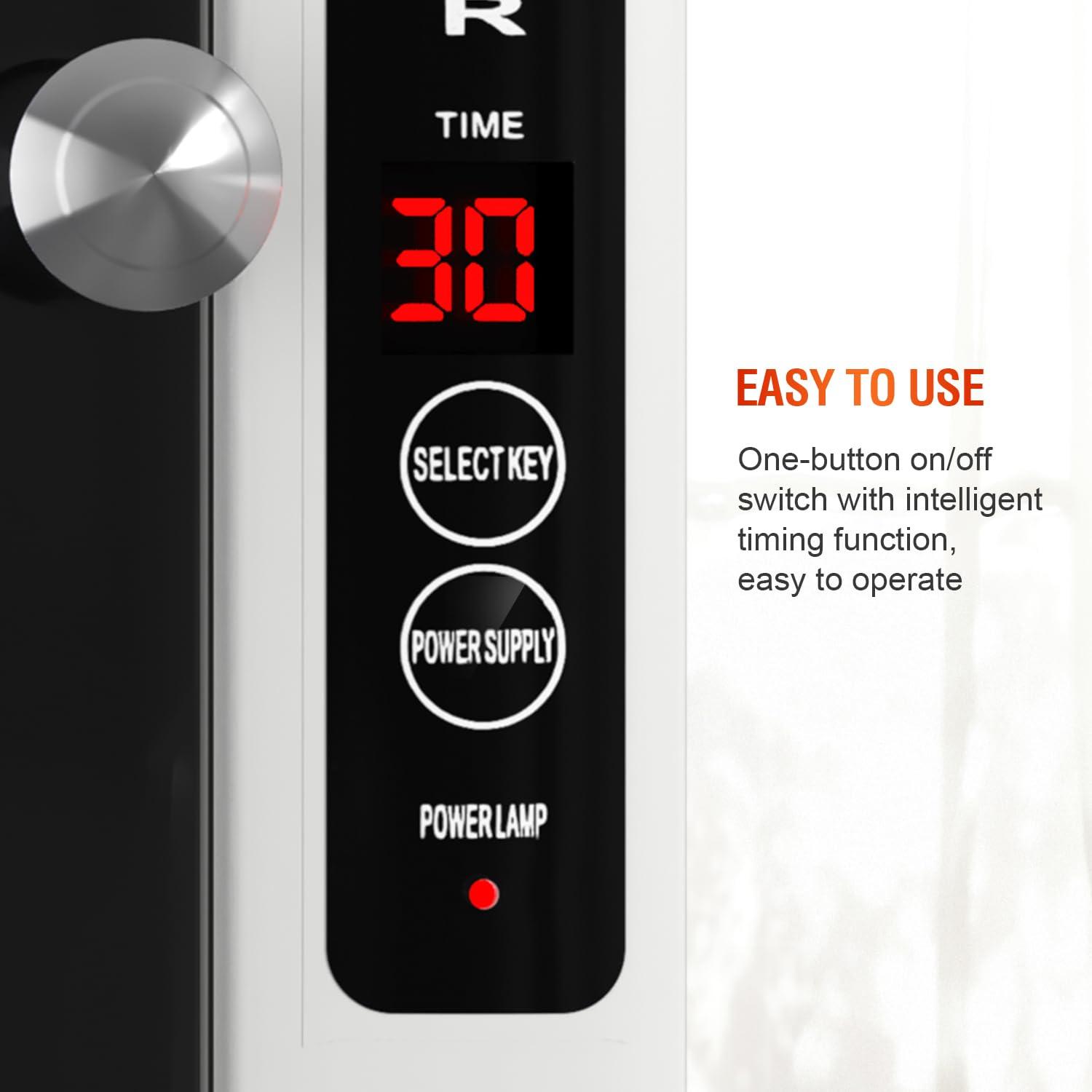 Gabinete Desinfectante UV 39.37x30.48x26.67cm con Temporizador