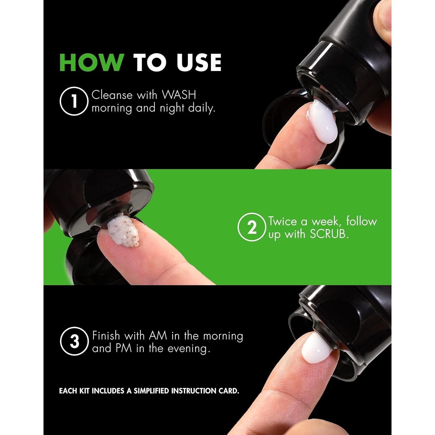 Conjunto de Cuidado de Piel para Hombres Tiege Hanley Nivel 1