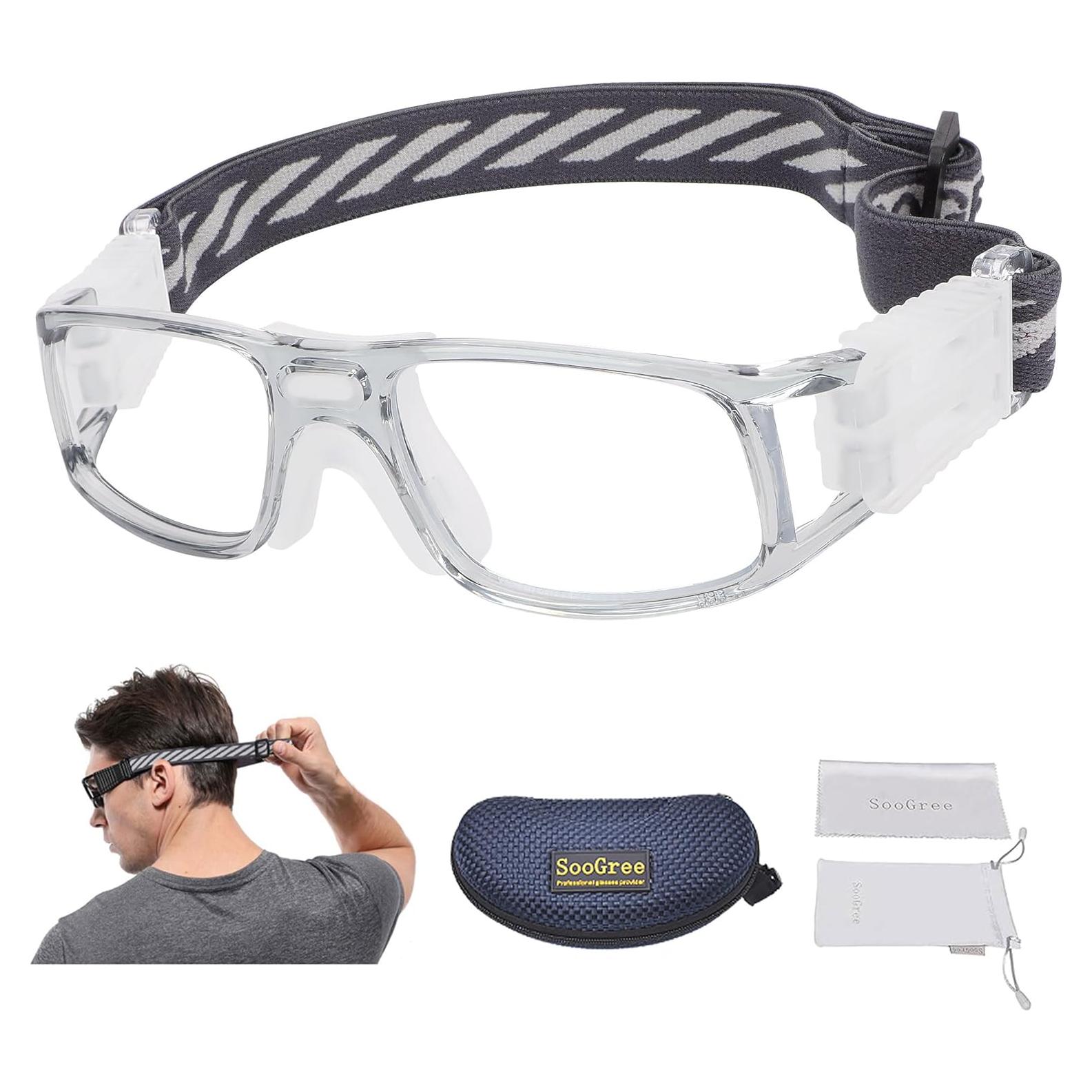 Gafas de Deporte SooGree con Lentes Removibles y Correa Ajustable