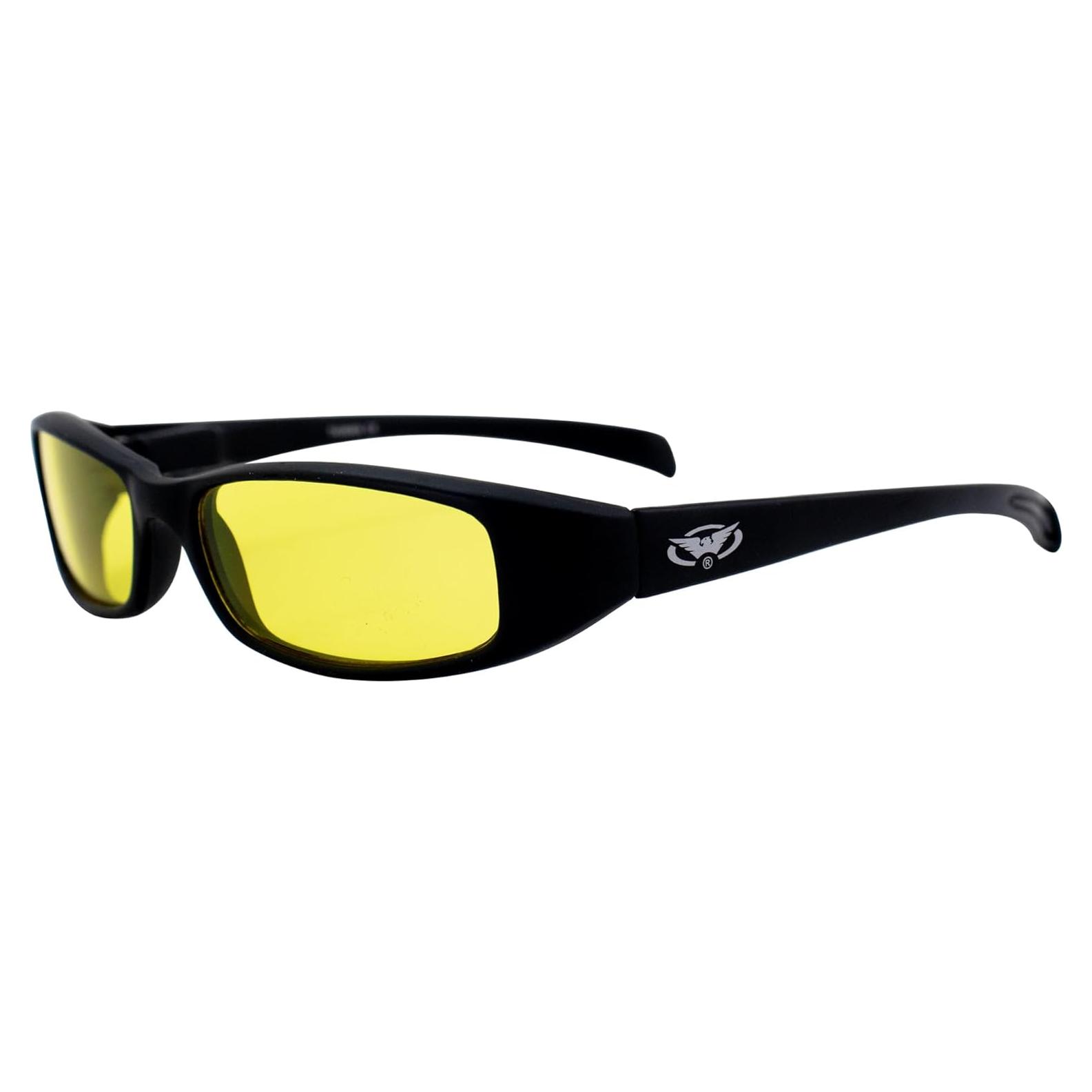 Gafas de Motocicleta Global Vision New Attitude Lentes Amarillos