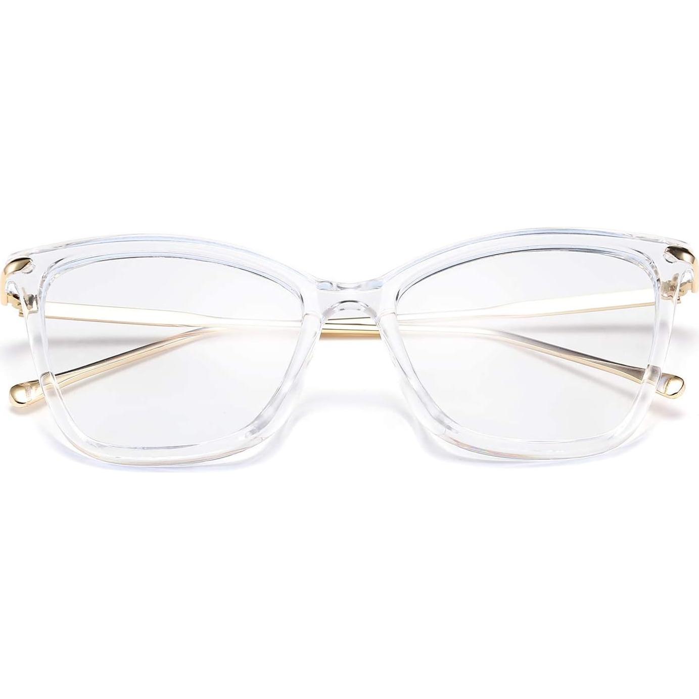 Gafas de Luz Azul FEISEDY Ojo de Gato B2589 Transparente