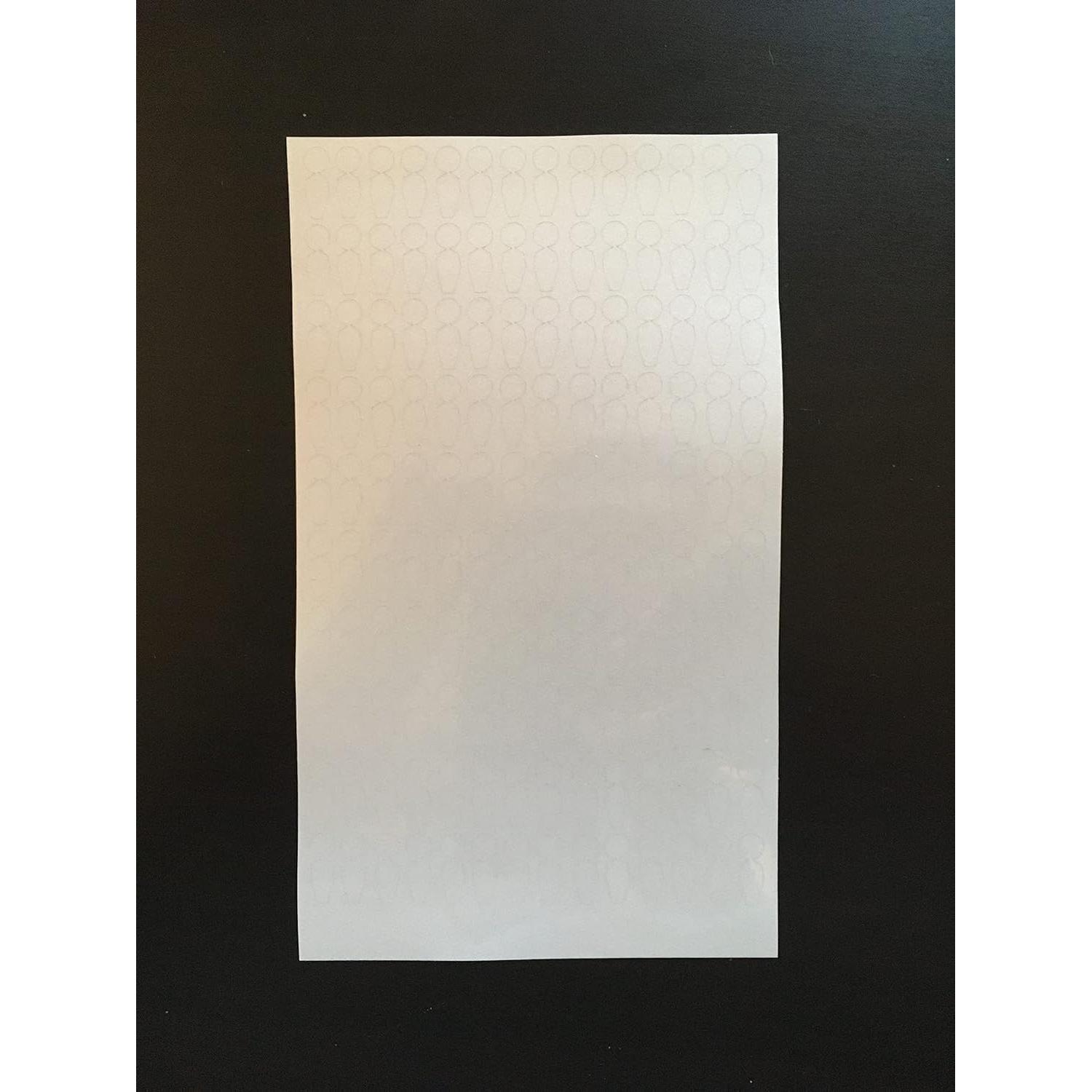 Etiquetas Reflectantes Floordrobe 140 Puntos para Golf