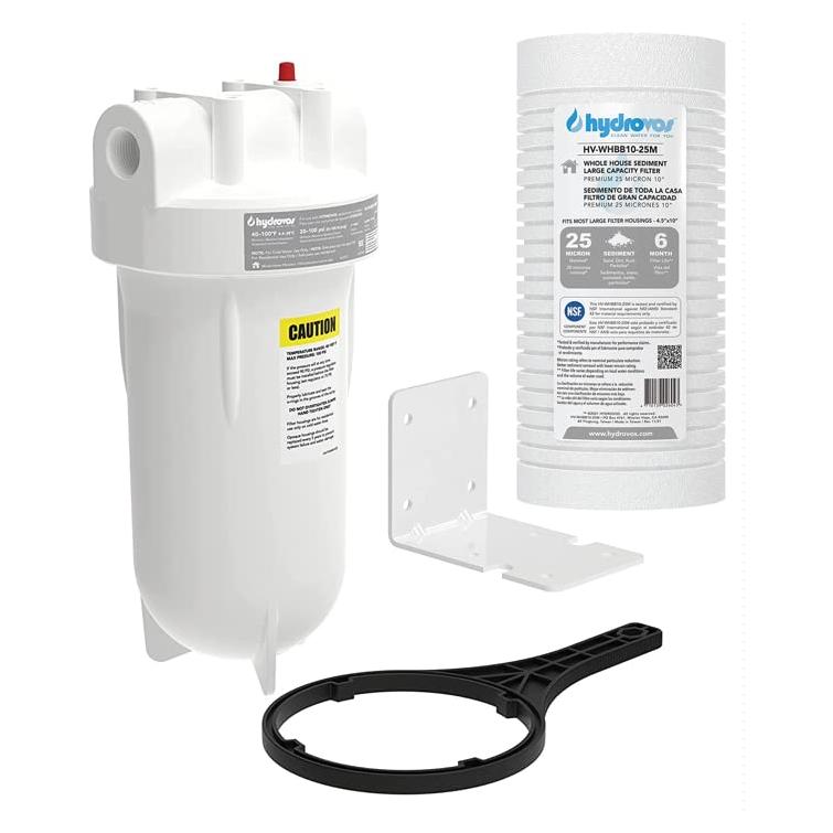 Filtro de agua para toda la casa Hydrovos HV-WHBB10-PRV 1"