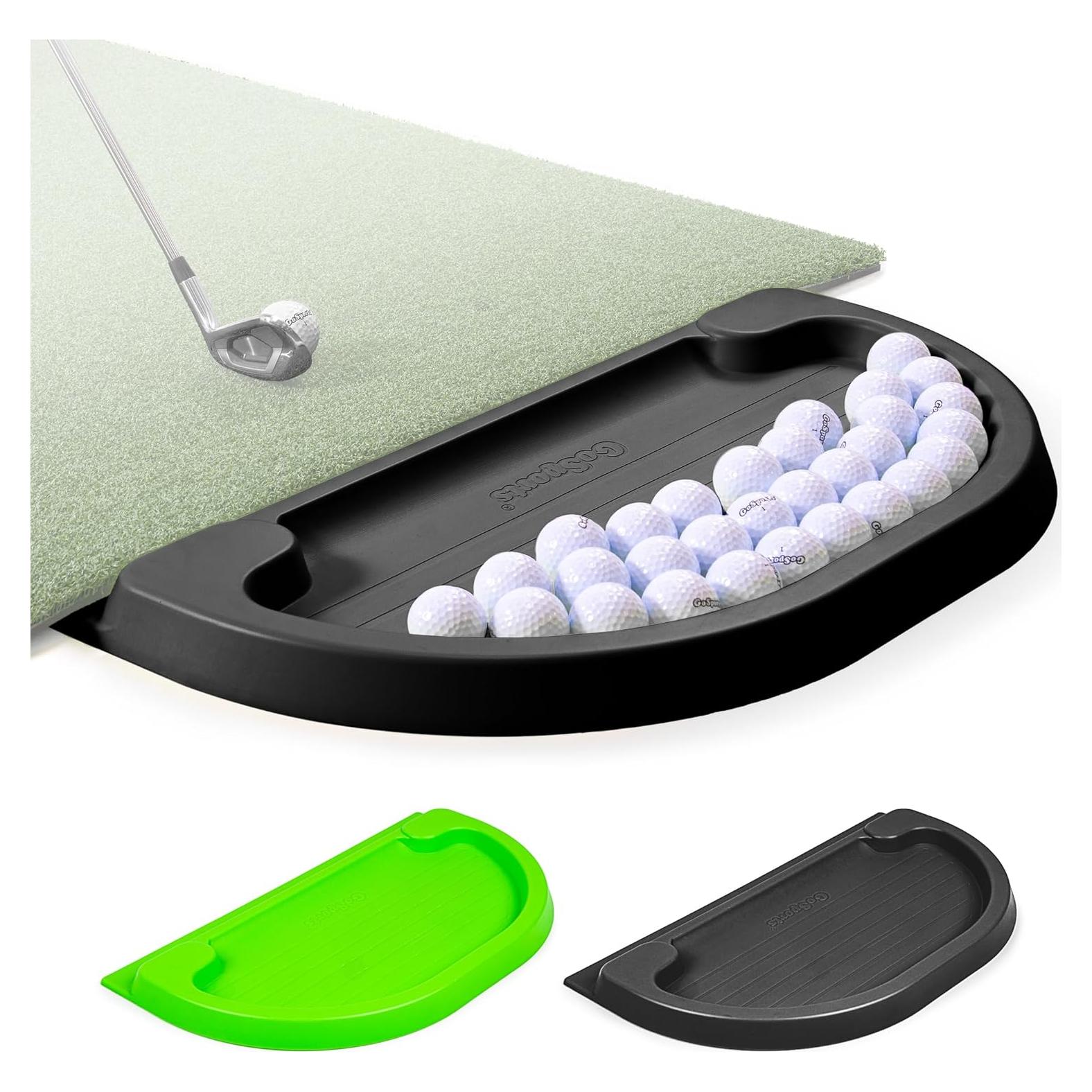 Bandeja de Pelotas de Golf GoSports 70 Pelotas Negra