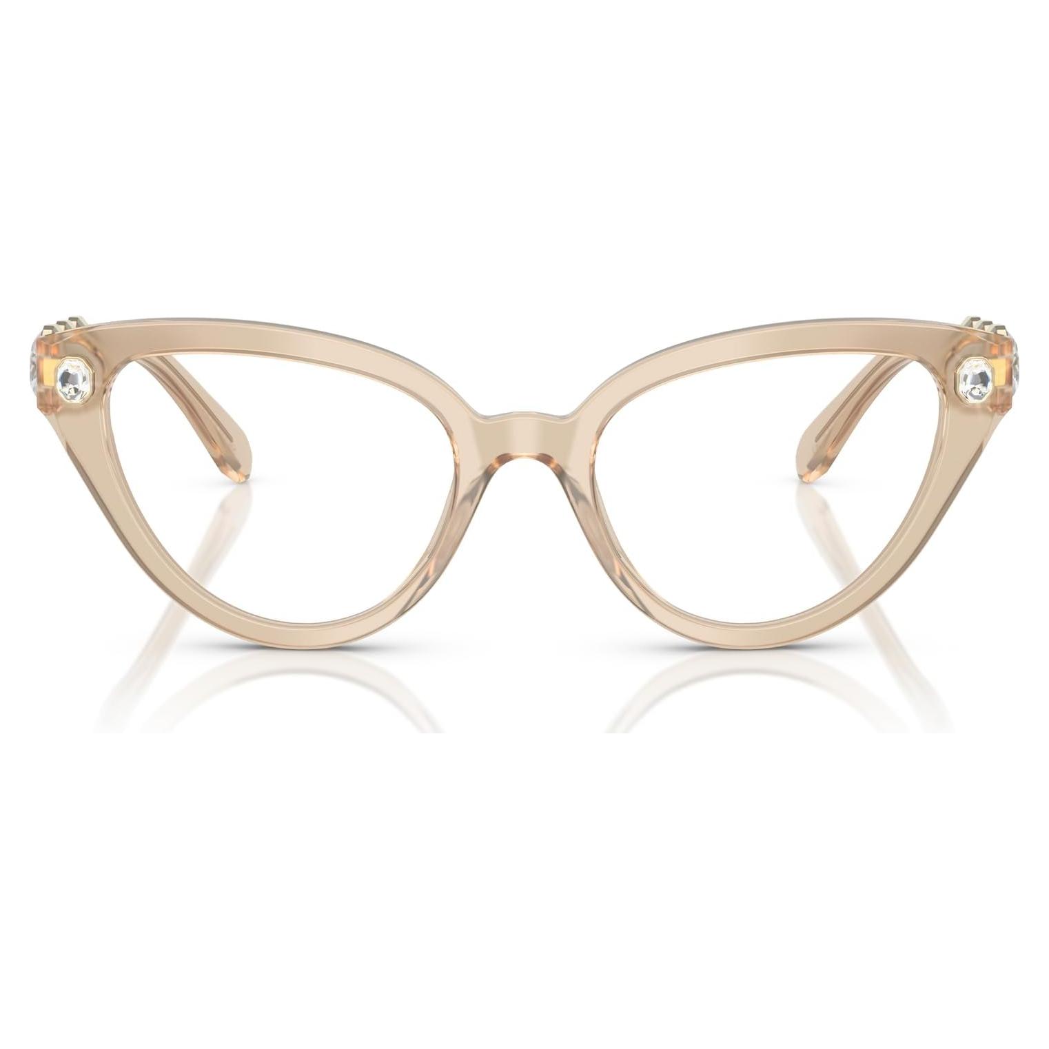 Montura Gafas Cat Eye Swarovski SK2028 Beige 53mm