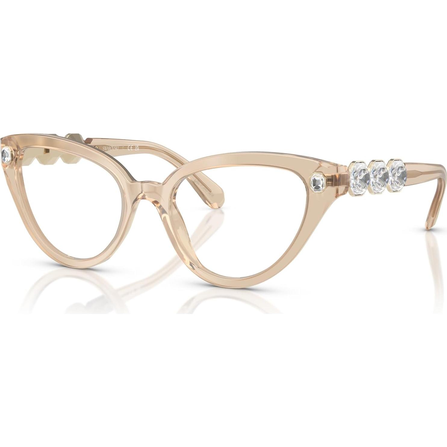 Montura Gafas Cat Eye Swarovski SK2028 Beige 53mm