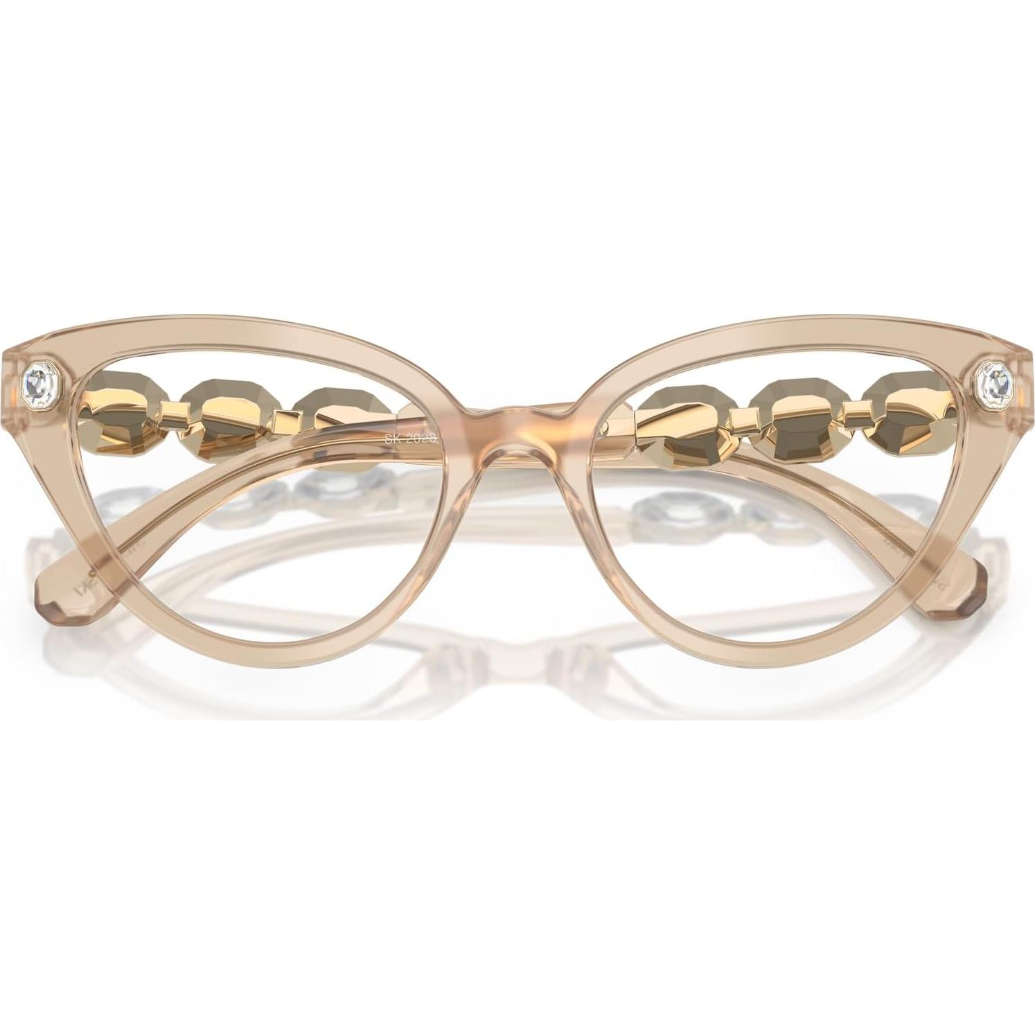 Montura Gafas Cat Eye Swarovski SK2028 Beige 53mm
