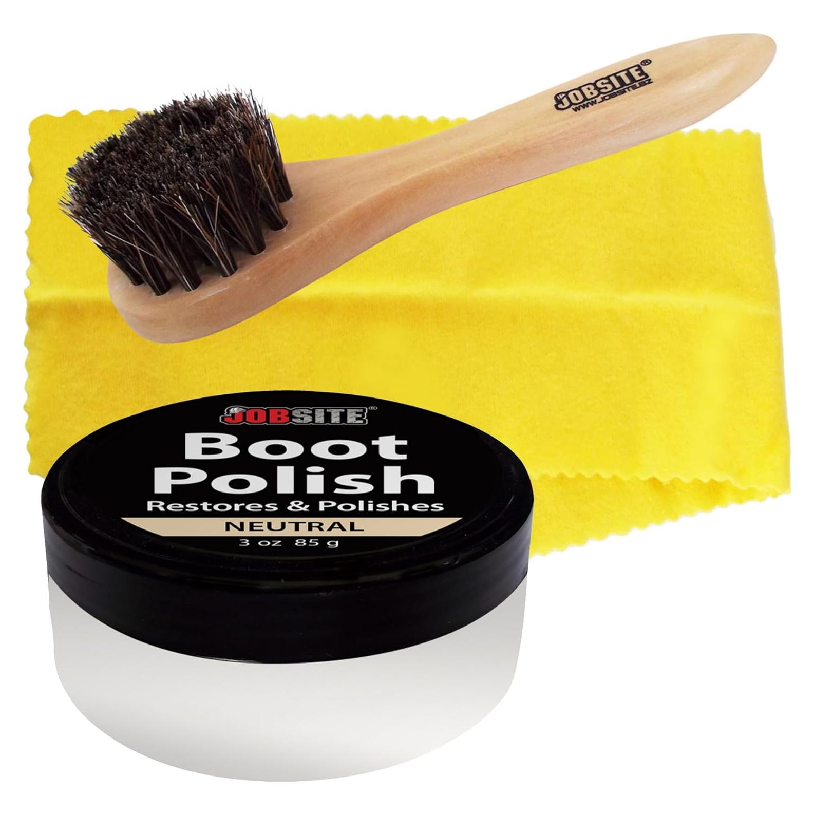 Crema de Pulido Neutro JobSite 85g con Cepillo y Paño