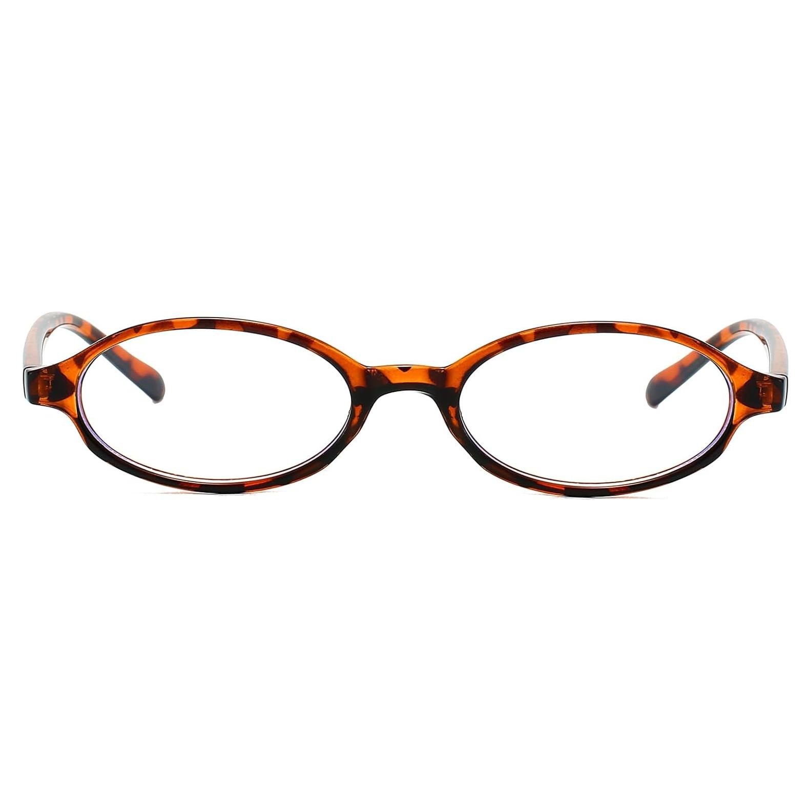 Gafas Ovaladas Retro Breaksun para Luz Azul 48mm Tortuga