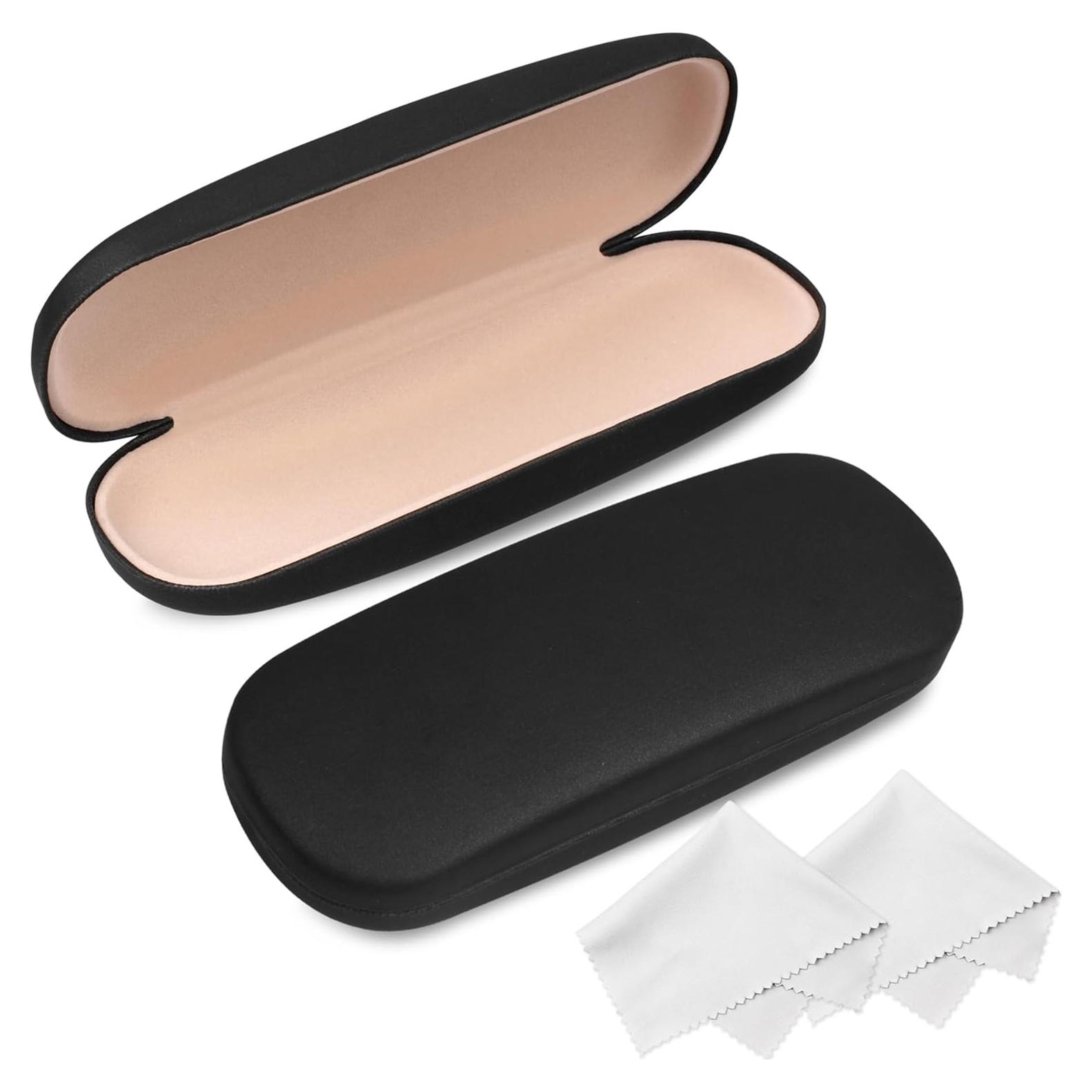 Estuche Duro para Gafas Joyberg, Paquete de 2, Negro