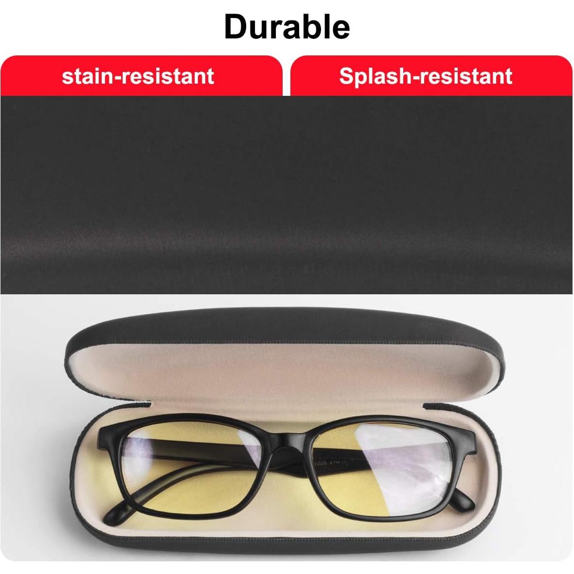 Estuche Duro para Gafas RayLove Negro Unisex 15.24 cm