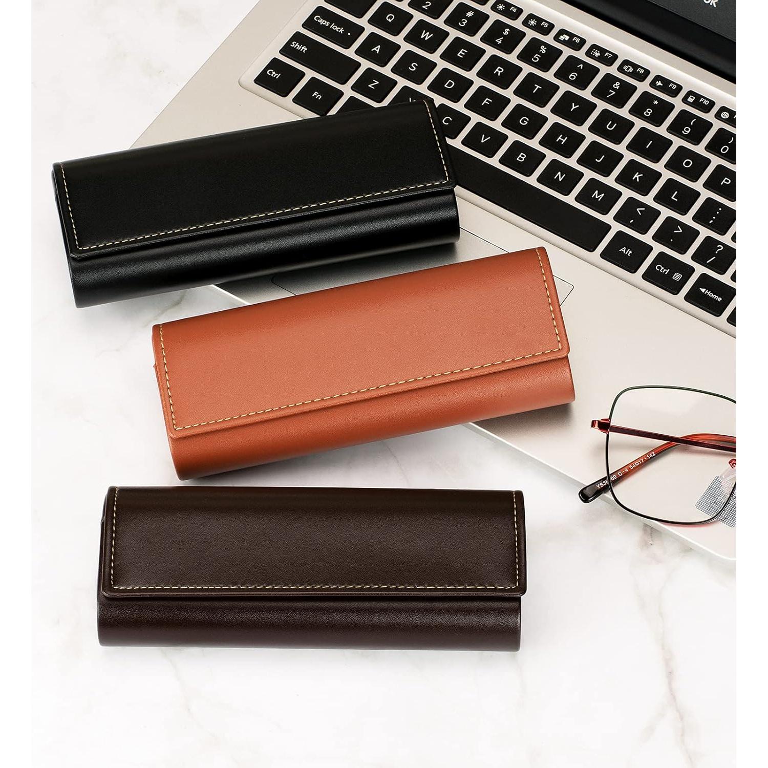 Estuche de Gafas Vemiss Retro Ligero 16x6.6cm Negro