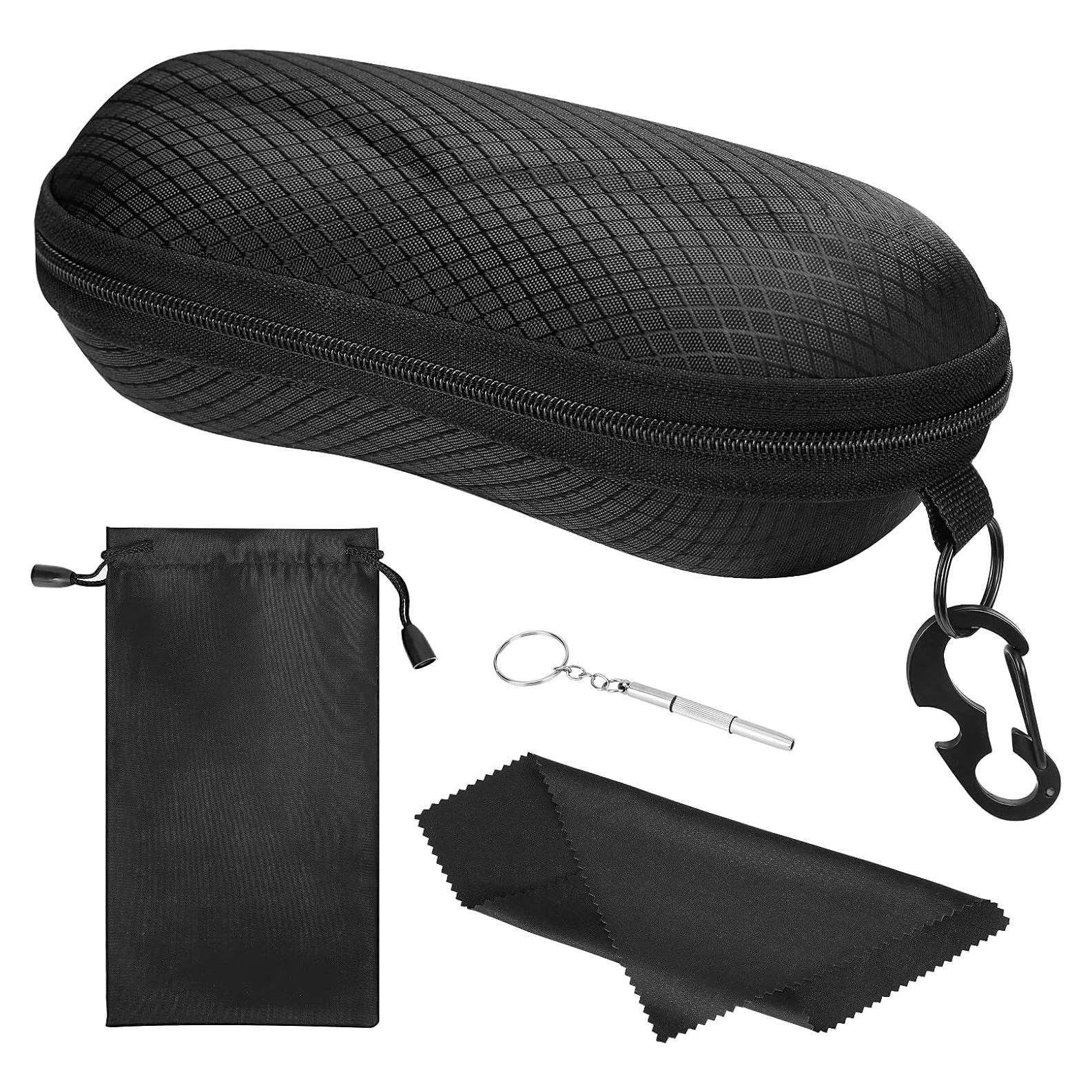 Funda de Gafas Semi Dura MoKo con Gancho y Destornillador