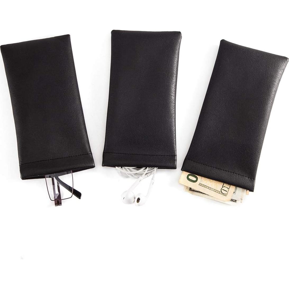 Funda de Cuero TRIUMPH VISION - 3 Fundas para Gafas