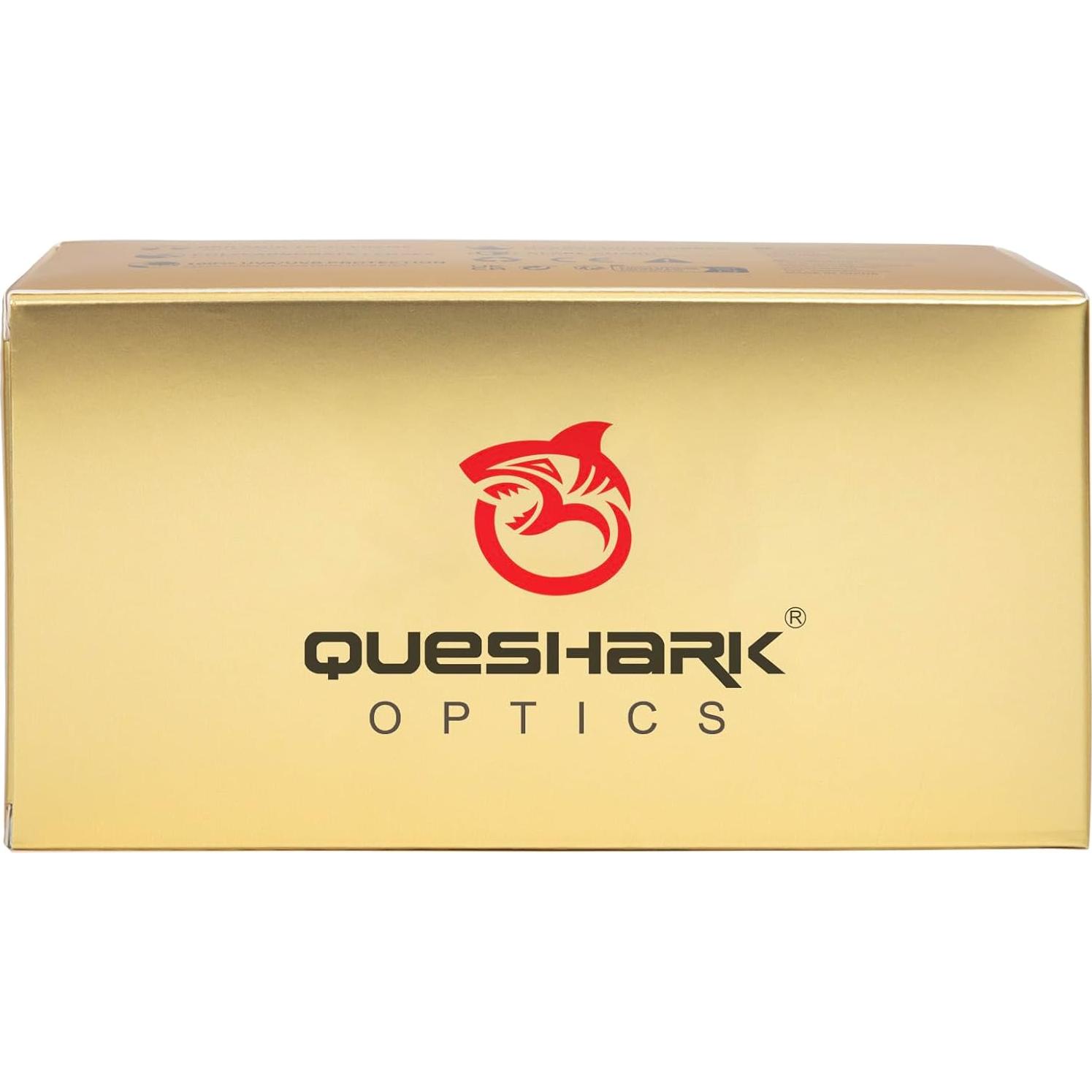 Gafas de Ciclismo Queshark con 3 Lentes Polarizadas