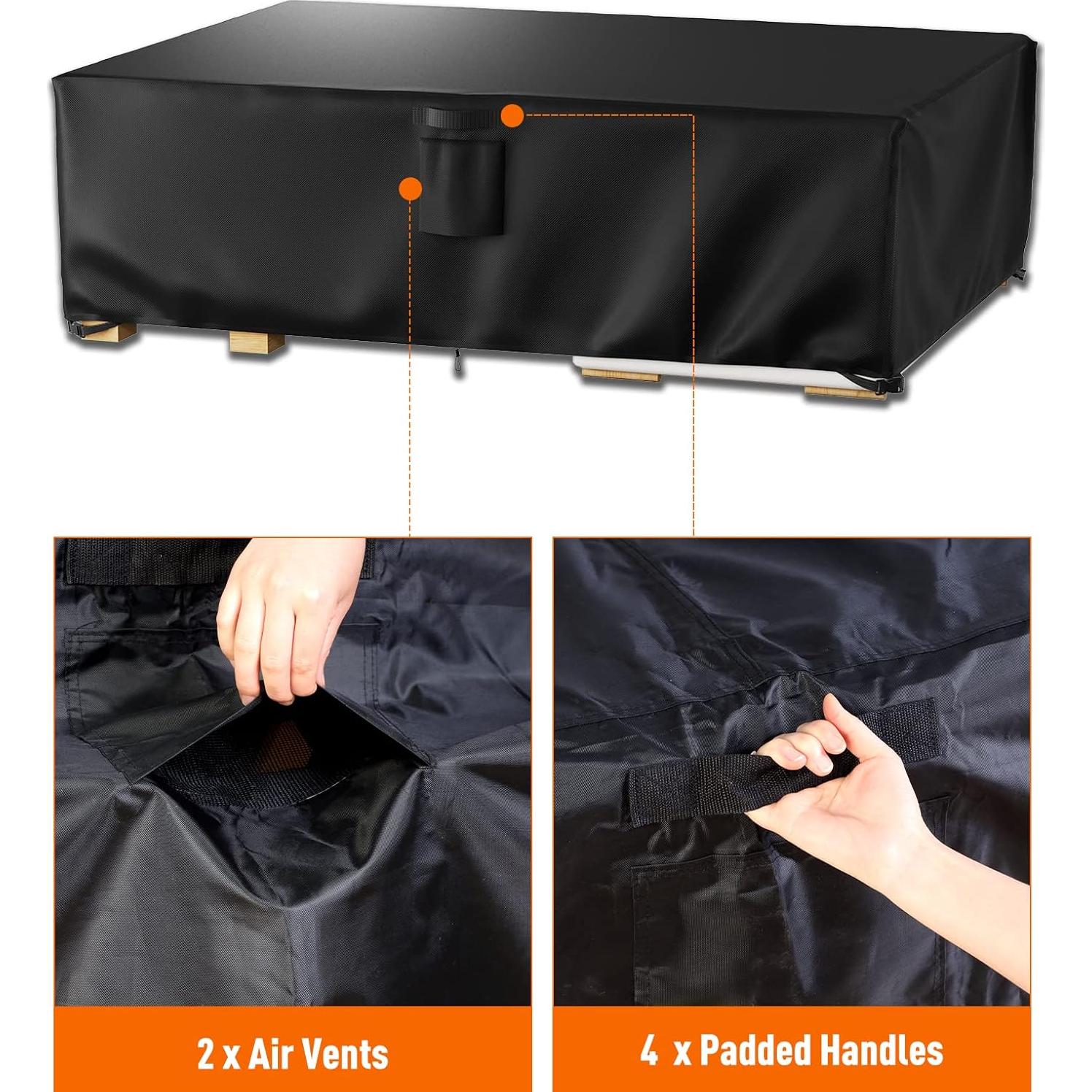 Cubierta de Muebles de Patio Ruimoy 274x208 cm Impermeable