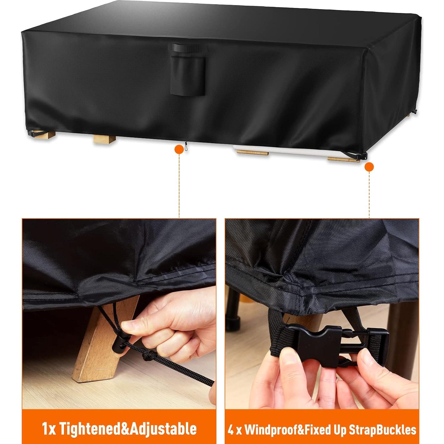 Cubierta de Muebles de Patio Ruimoy 274x208 cm Impermeable