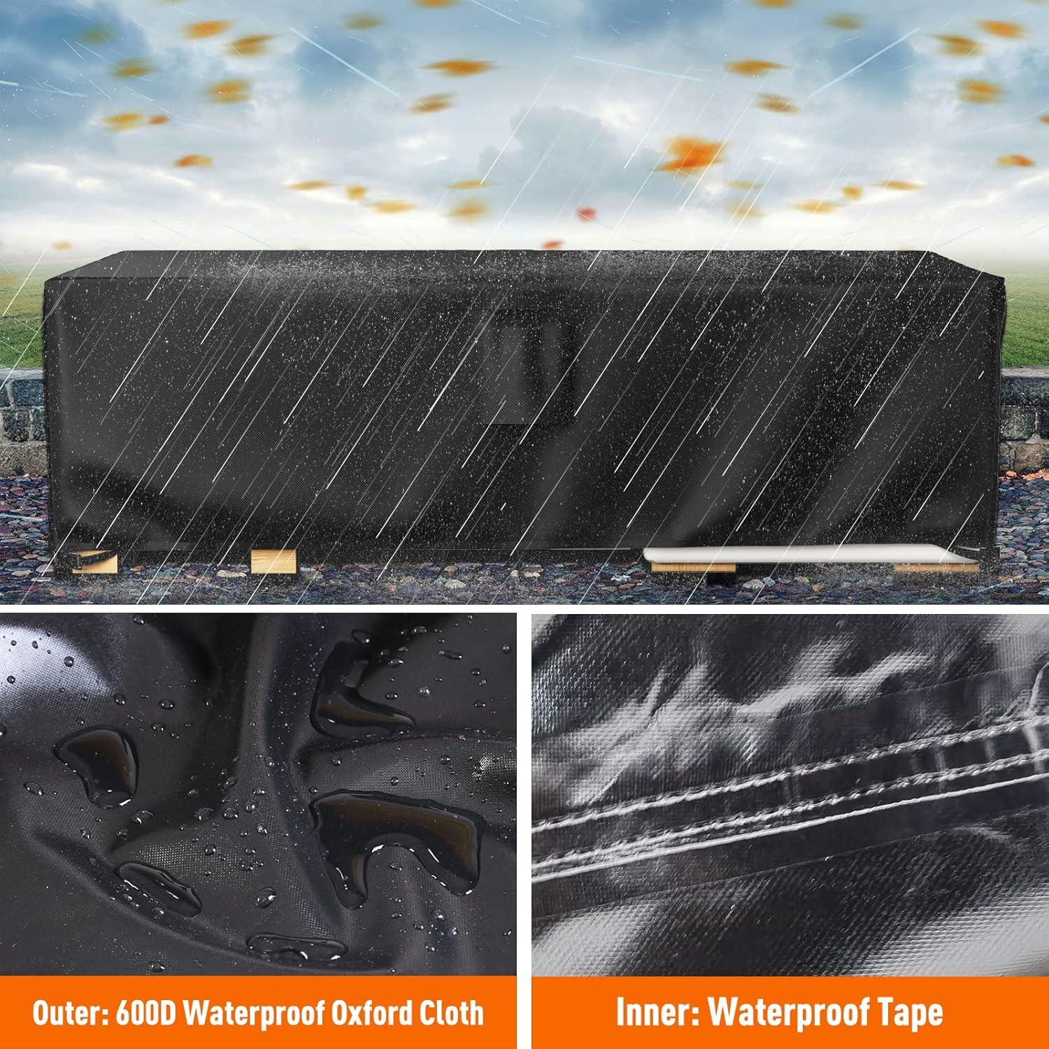 Cubierta de Muebles de Patio Ruimoy 274x208 cm Impermeable