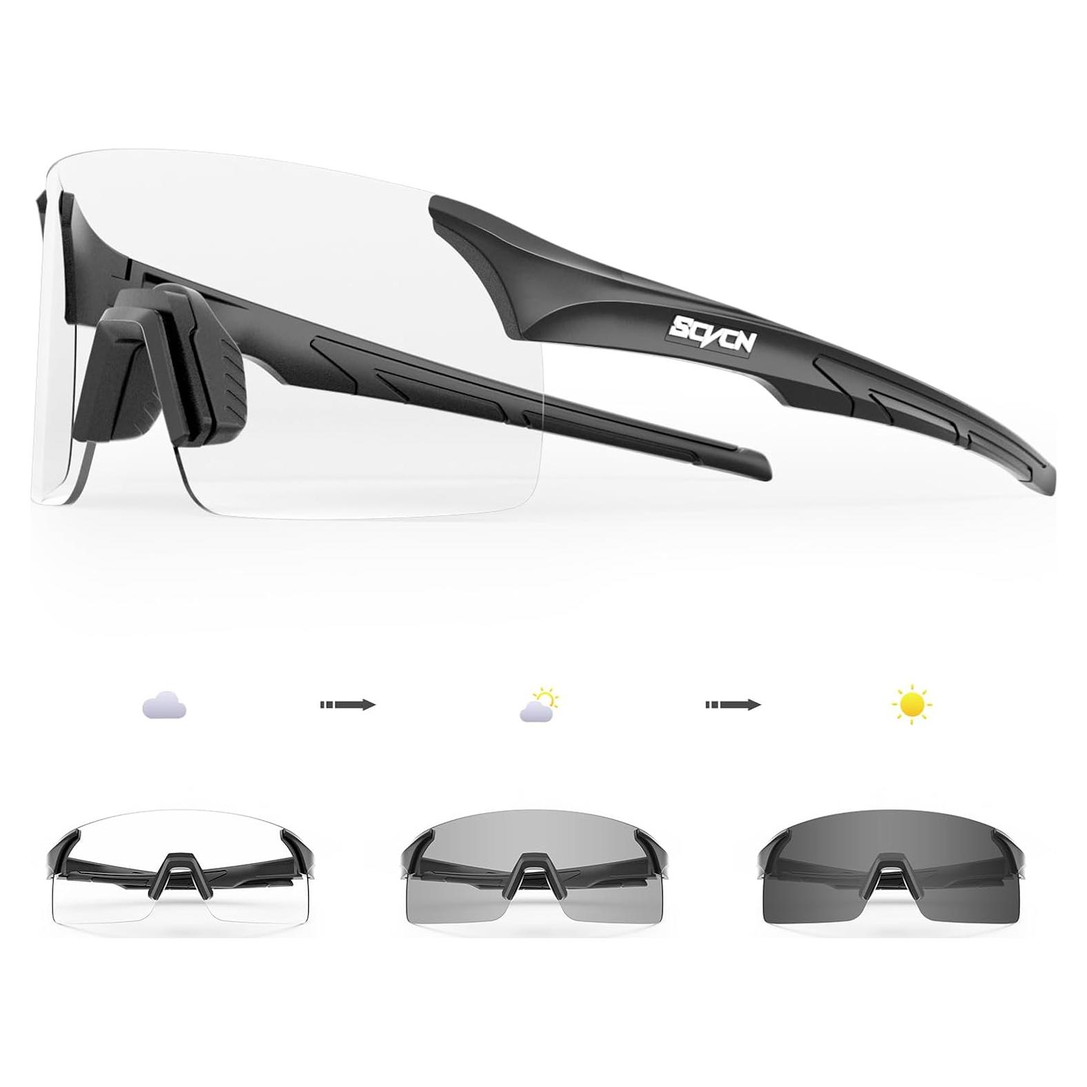 Gafas de Ciclismo SCVCN Fotoquímicas UV400 Ajustables